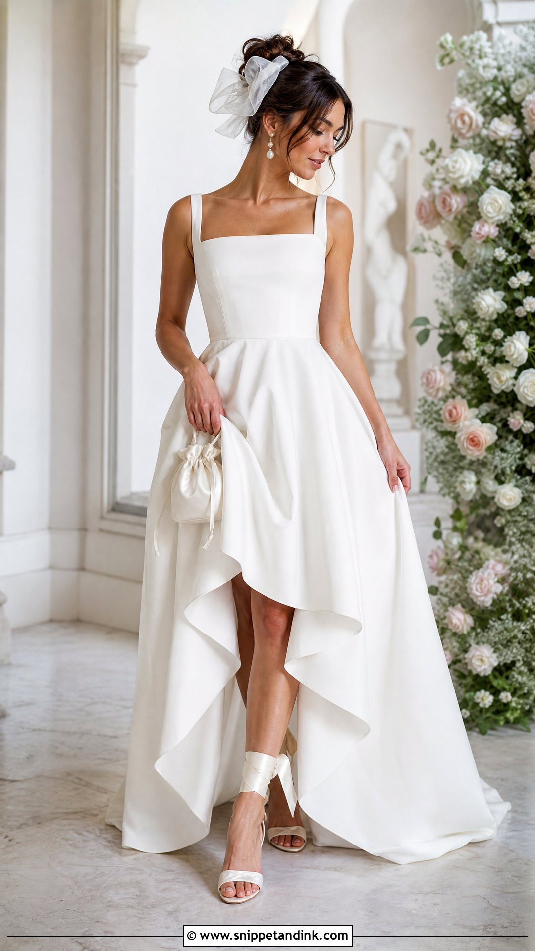 Ankle Wrap Wedding Sandals - Snippet and Ink - 20 Wedding Sandals for Bride Heels Ideas