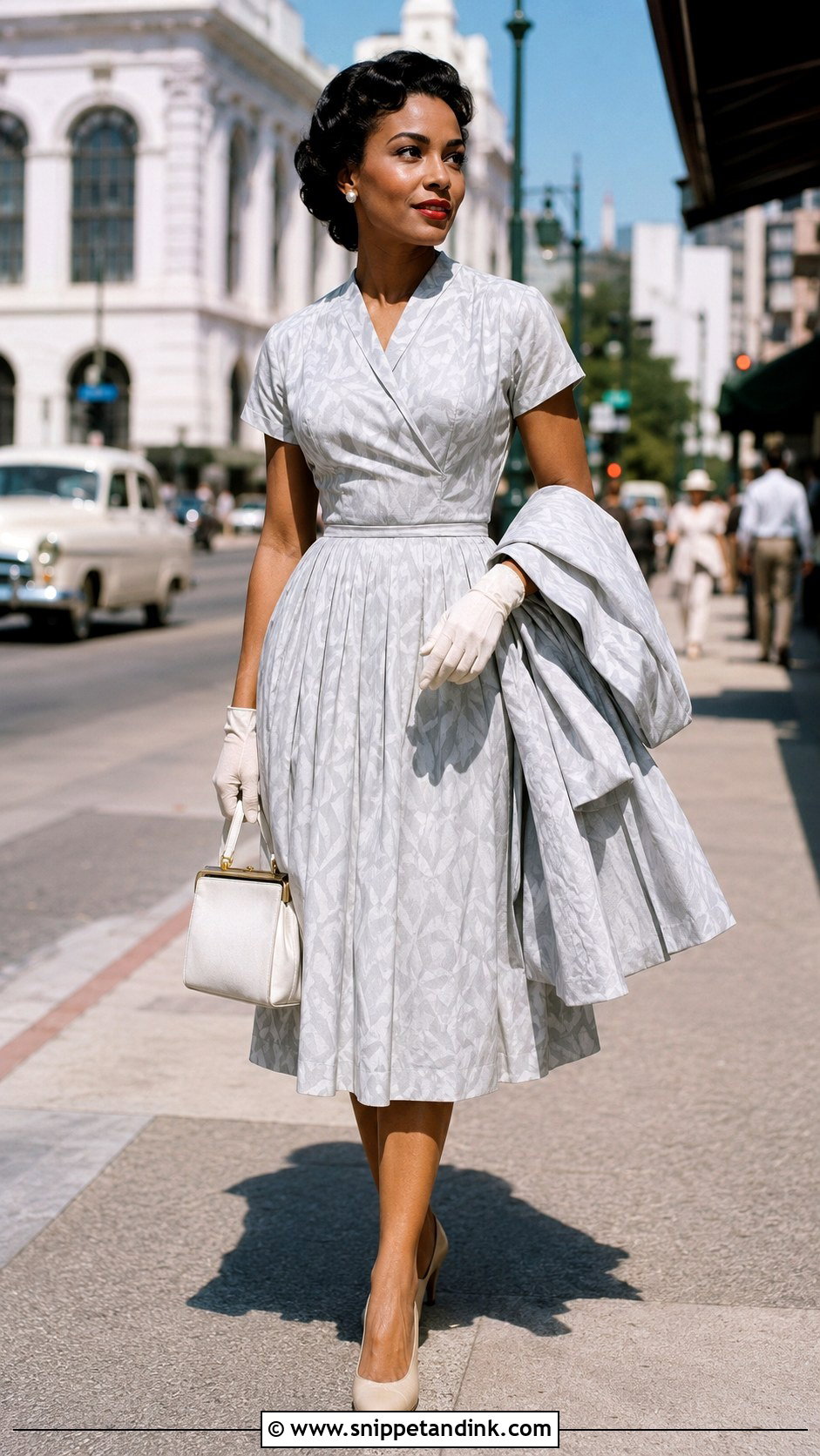 Ann Lowe Cotton Nylon Dress - Snippet and Ink - 20 Ann Lowe Dresses