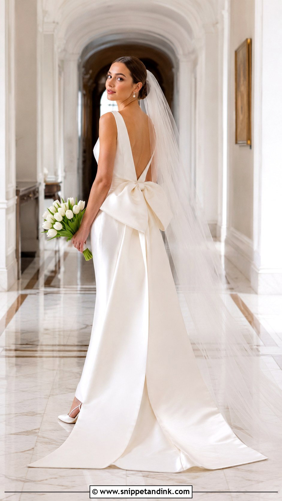 Anne Barge Bow Back Wedding Dress - Snippet and Ink - 20 Anne Barge Ideas