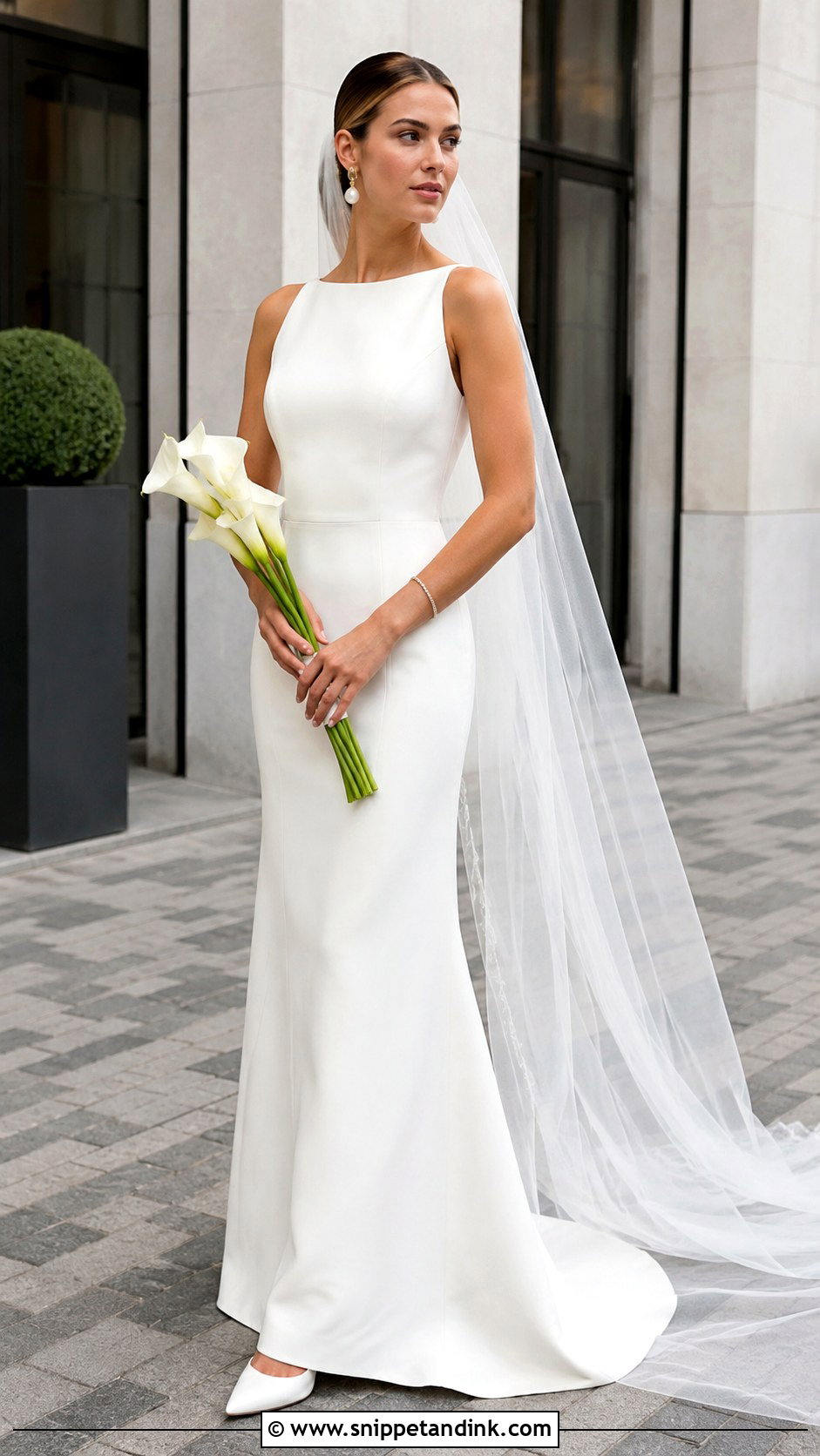 Anne Barge Column Wedding Dress - Snippet and Ink - 20 Anne Barge Ideas