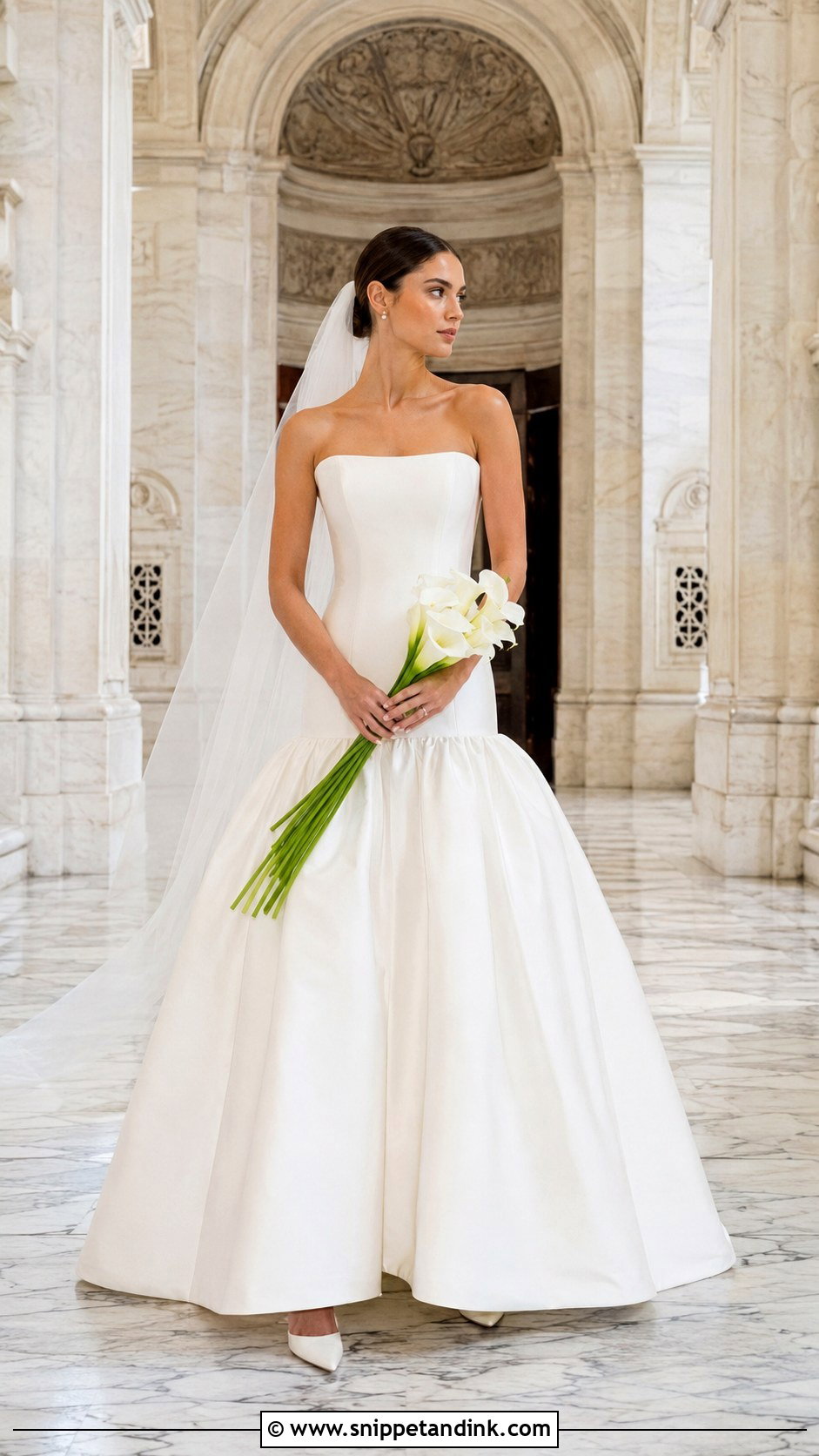 Anne Barge Drop Waist Ball Gown - Snippet and Ink - 20 Anne Barge Ideas