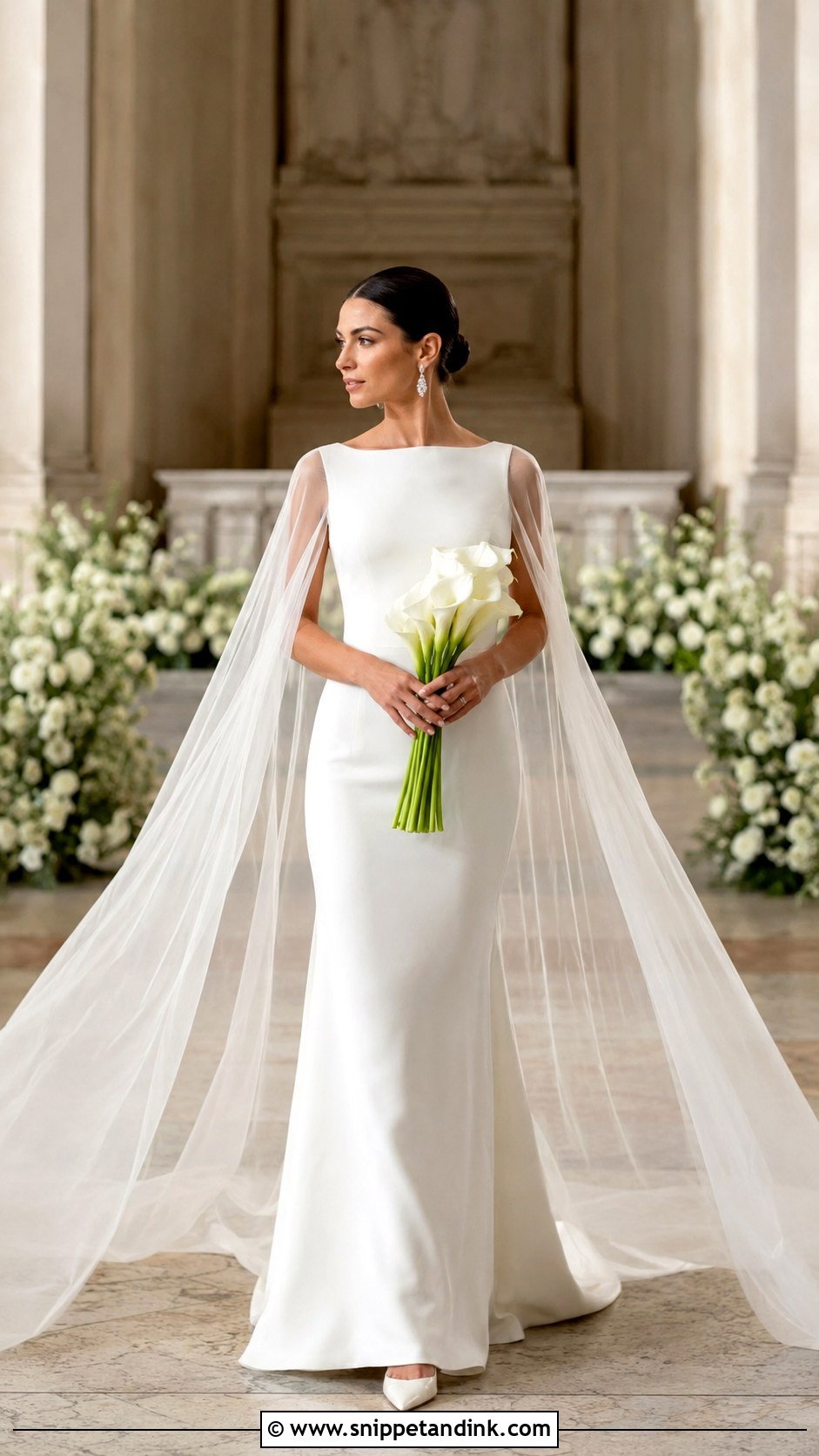 Anne Barge Wedding Dress With Cape - Snippet and Ink - 20 Anne Barge Ideas