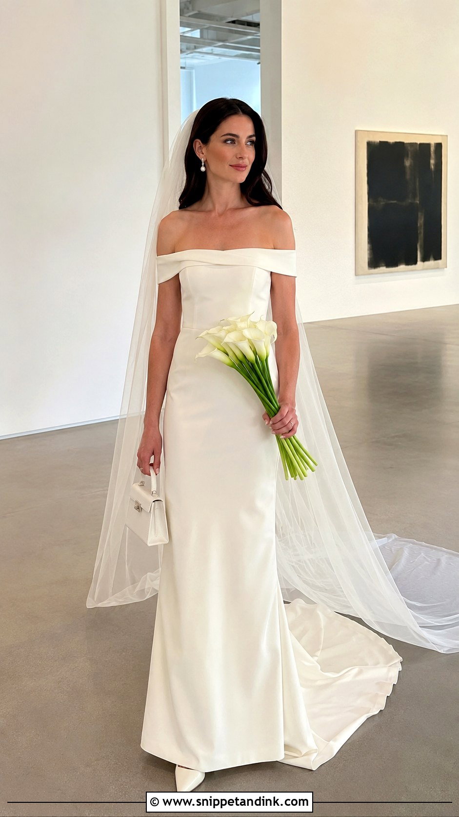 Anne Hathaway Minimal Wedding Dress - Snippet and Ink - 20 Anne Hathaway Wedding Dress Ideas