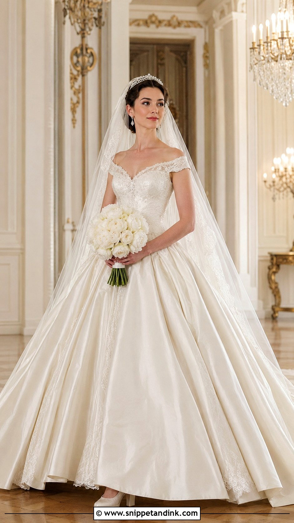 Anne Hathaway Princess Wedding Dress - Snippet and Ink - 20 Anne Hathaway Wedding Dress Ideas