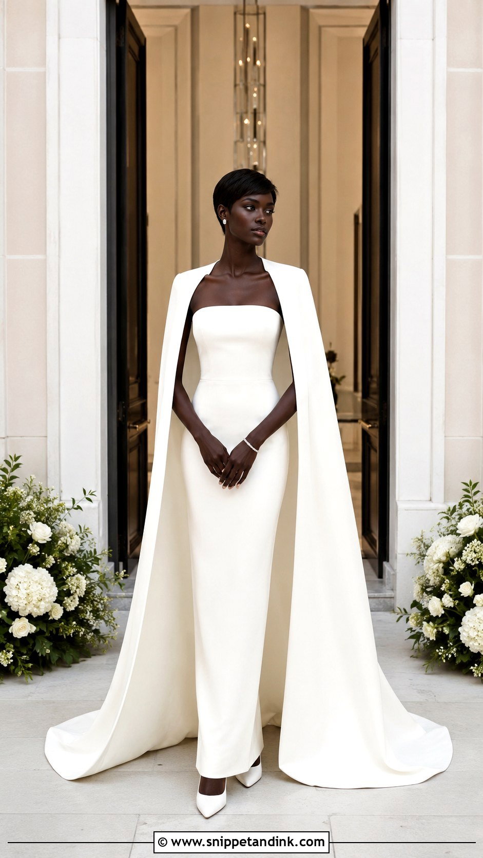 Anok Yai Cape Wedding Dress - Snippet and Ink - 20 Anok Yai Wedding Dress Ideas