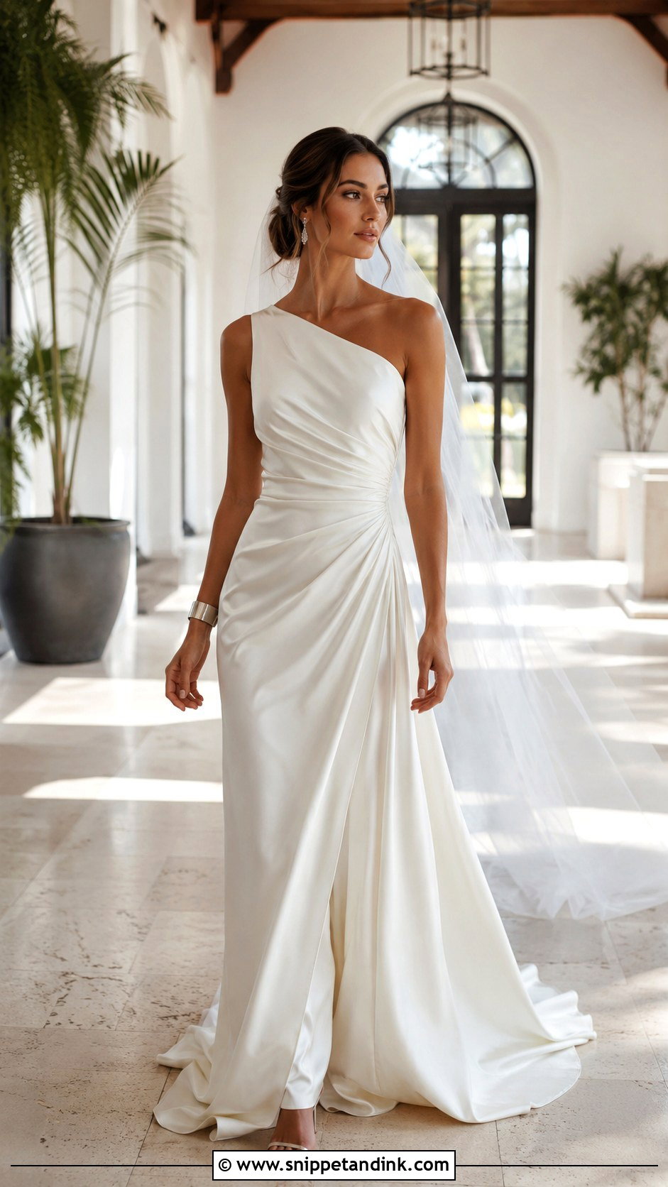 Anok Yai Draped Wedding Dress - Snippet and Ink - 20 Anok Yai Wedding Dress Ideas