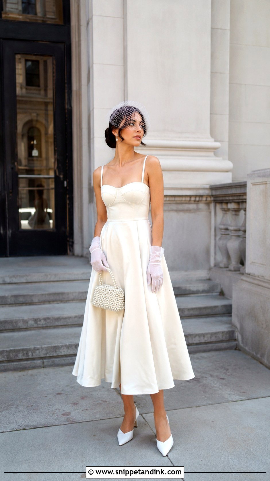 Anthropologie Bridal Tea Length Dress - Snippet and Ink - 20 Anthropologie Bridal Ideas