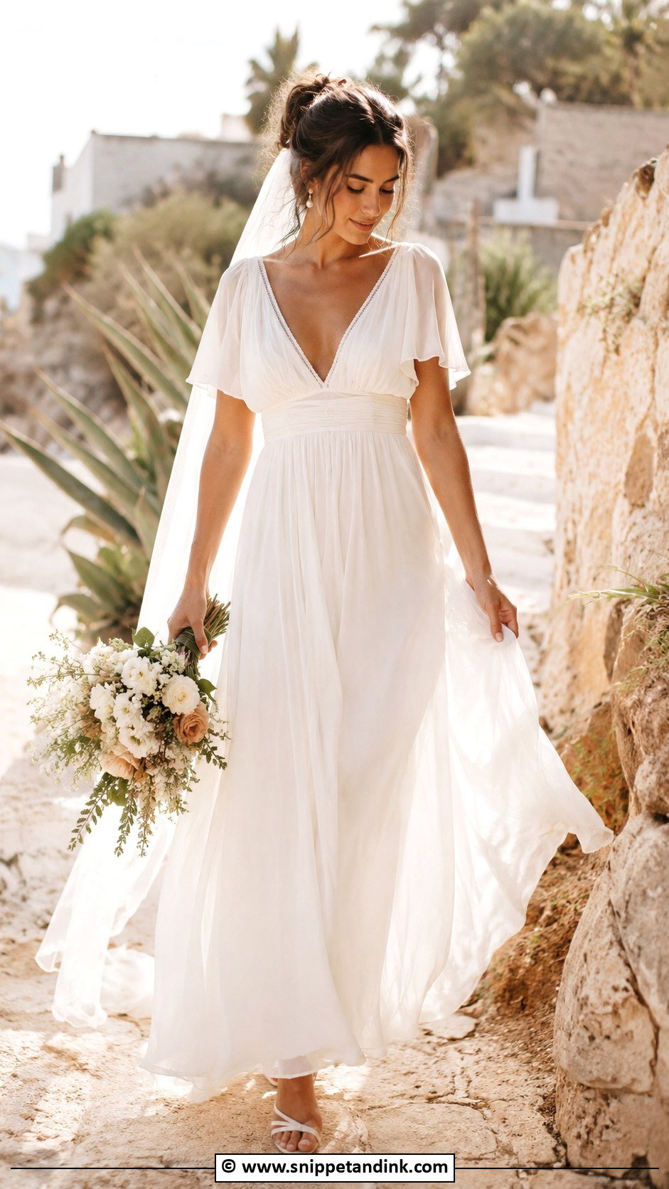 Anthropologie Chiffon Wedding Dress - Snippet and Ink - 25 Anthropologie Wedding Dress Ideas