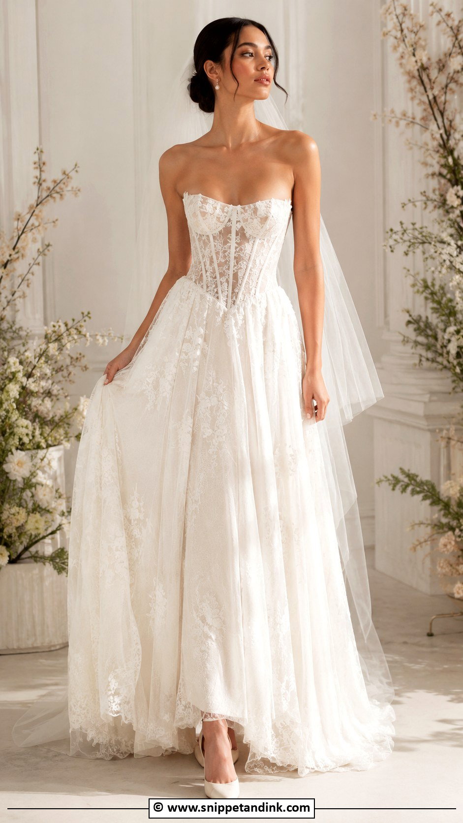 Anthropologie Corset Wedding Dress - Snippet and Ink - 25 Anthropologie Wedding Dress Ideas