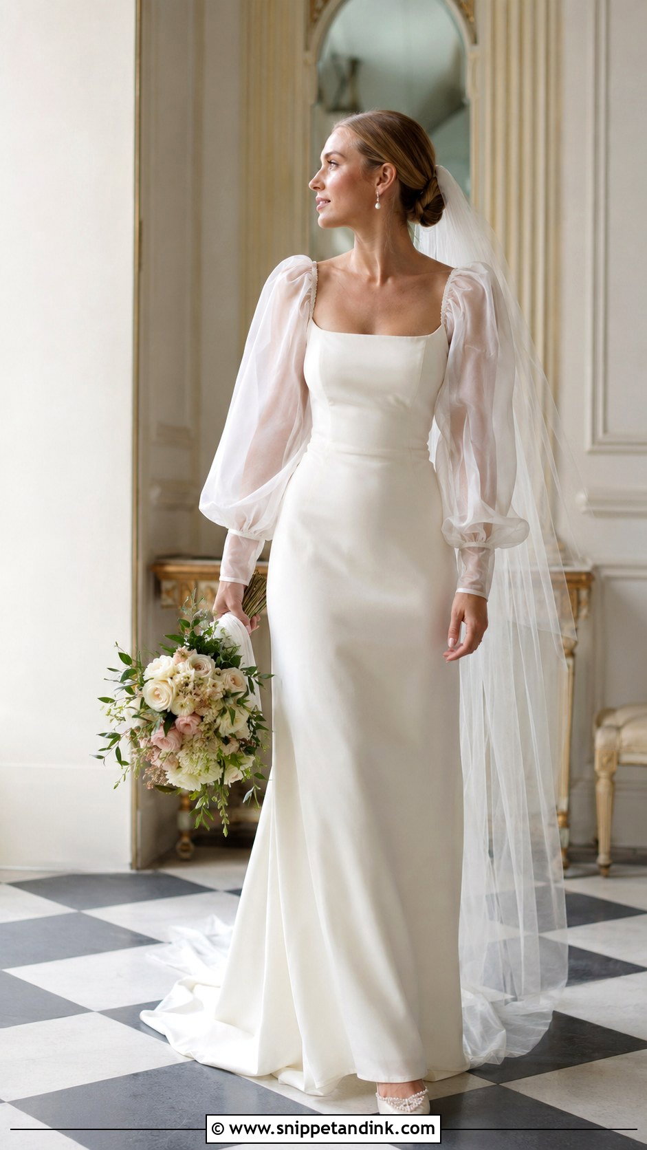 Anthropologie Puff Sleeve Wedding Dress - Snippet and Ink - 20 Anthropology Wedding Dress Ideas