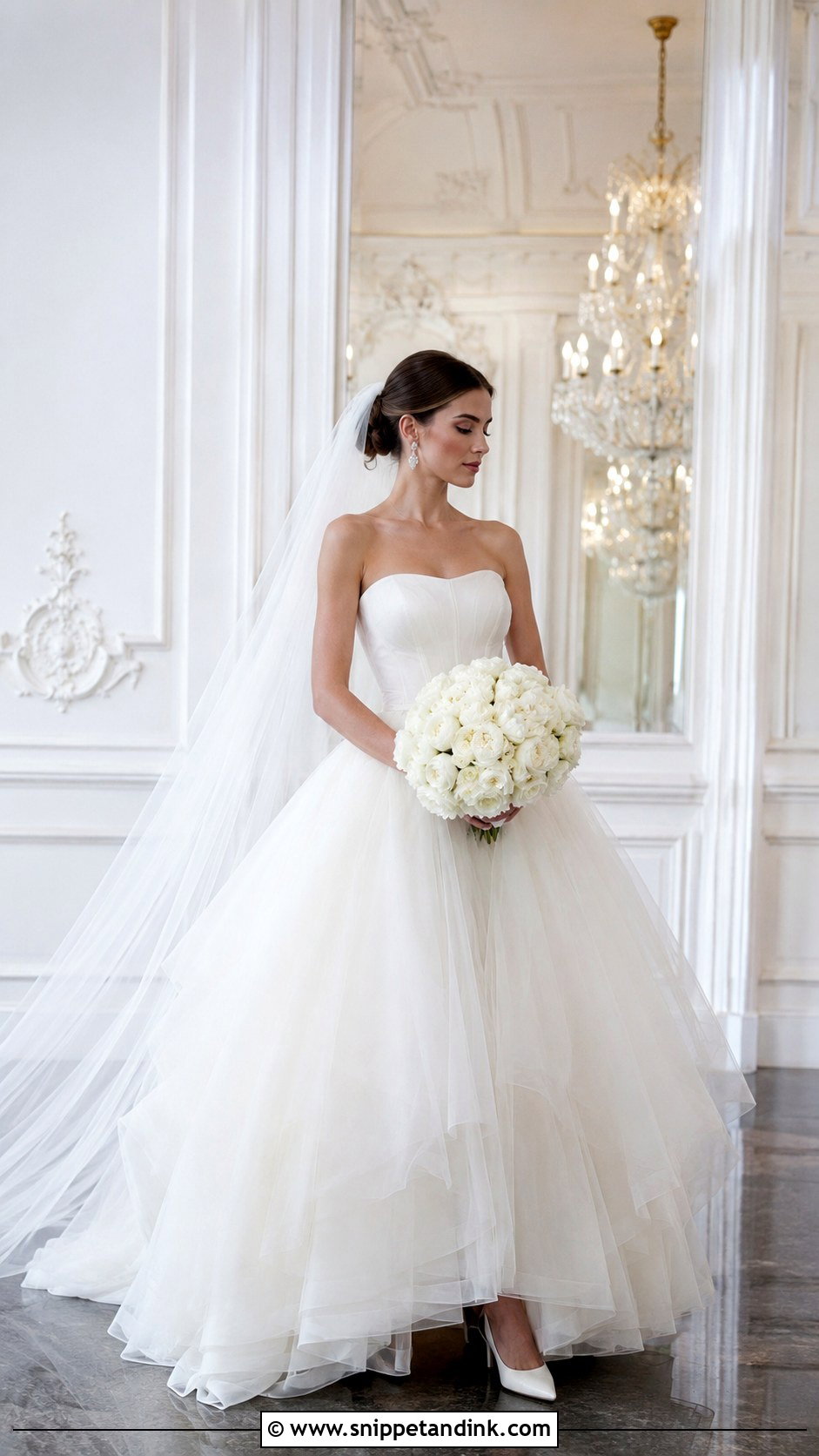 Anthropologie Tulle Ball Gown Wedding Dress - Snippet and Ink - 20 Anthropology Wedding Dress Ideas
