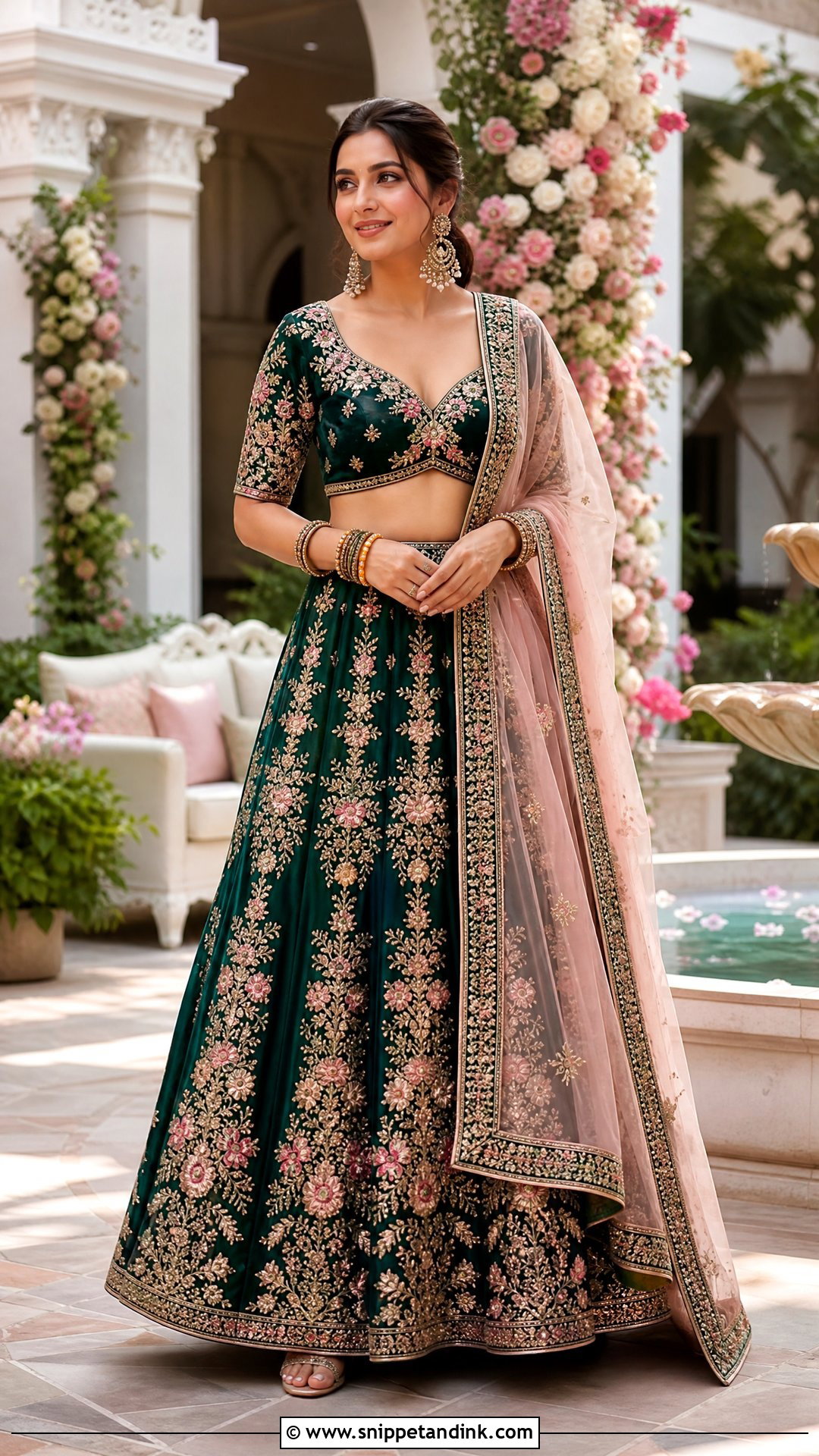Anti Bride Embroidered Lehenga Outfit - Snippet and Ink - 20 The Anti Bride Ideas