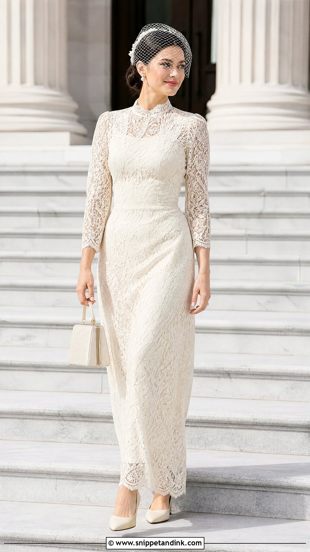 Antique Courthouse Wedding Dress - Snippet and Ink - 25 Antique Wedding Dress Ideas