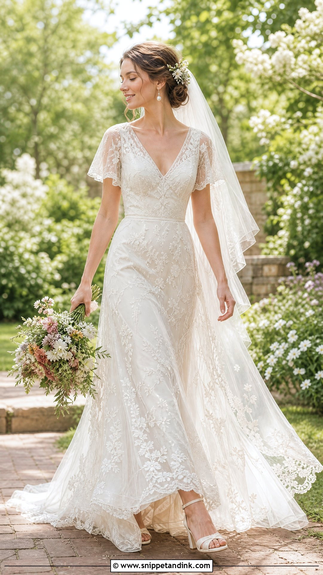 Antique Garden Wedding Dress - Snippet and Ink - 25 Antique Wedding Dress Ideas