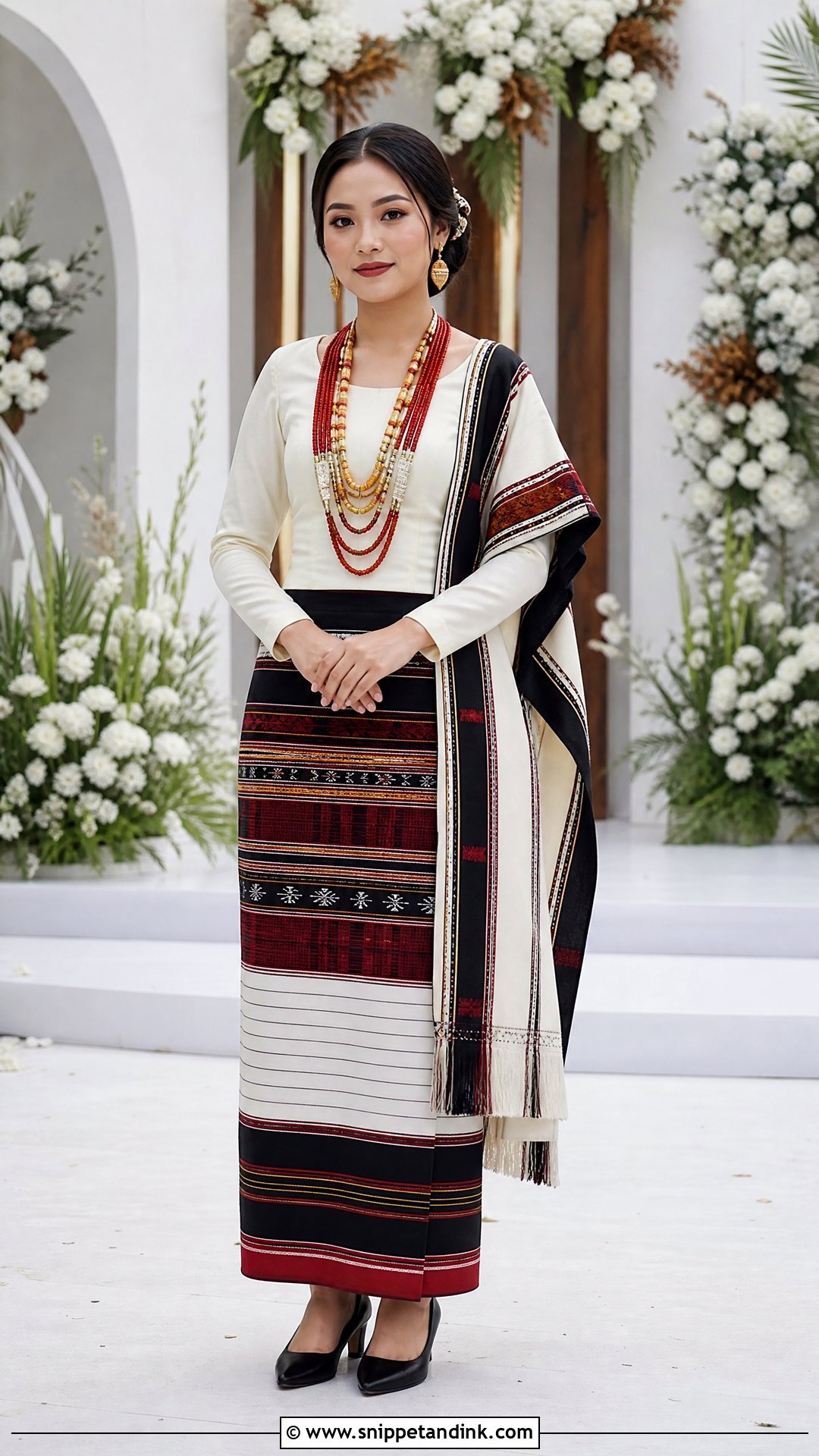 Ao Naga Bride Traditional Outfit - Snippet and Ink - 20 Naga Brides Ideas