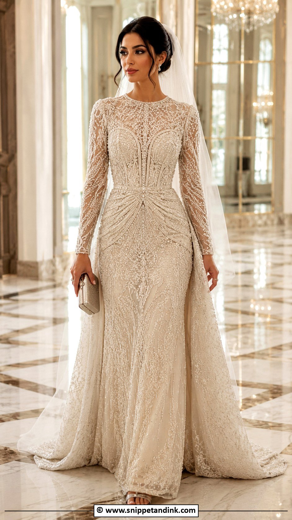 Arab Beaded Wedding Dress - Snippet and Ink - 30 Arab Wedding Dress Ideas