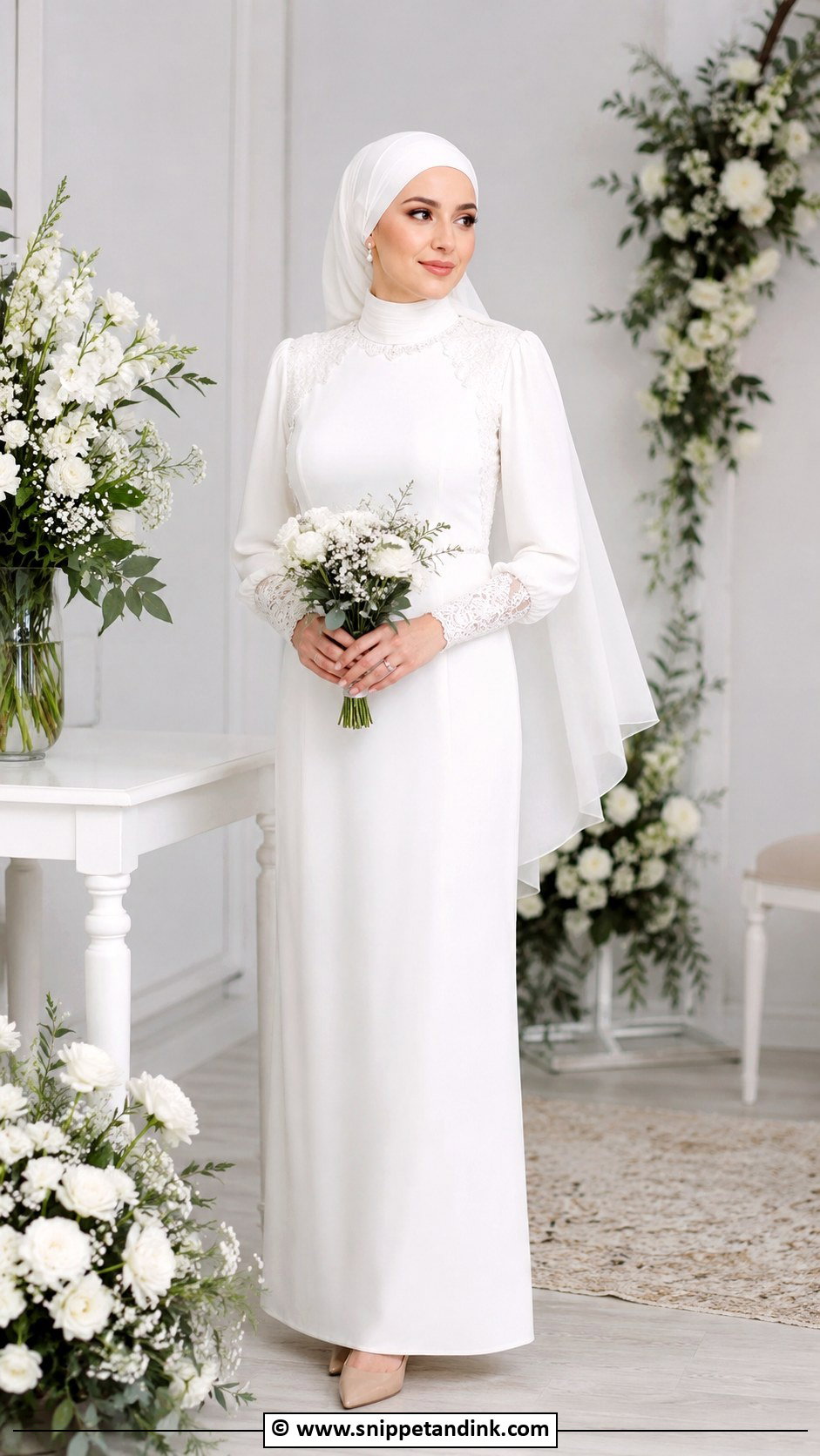 Arab Katb Kitab Dress - Snippet and Ink - 30 Arab Wedding Dress Ideas
