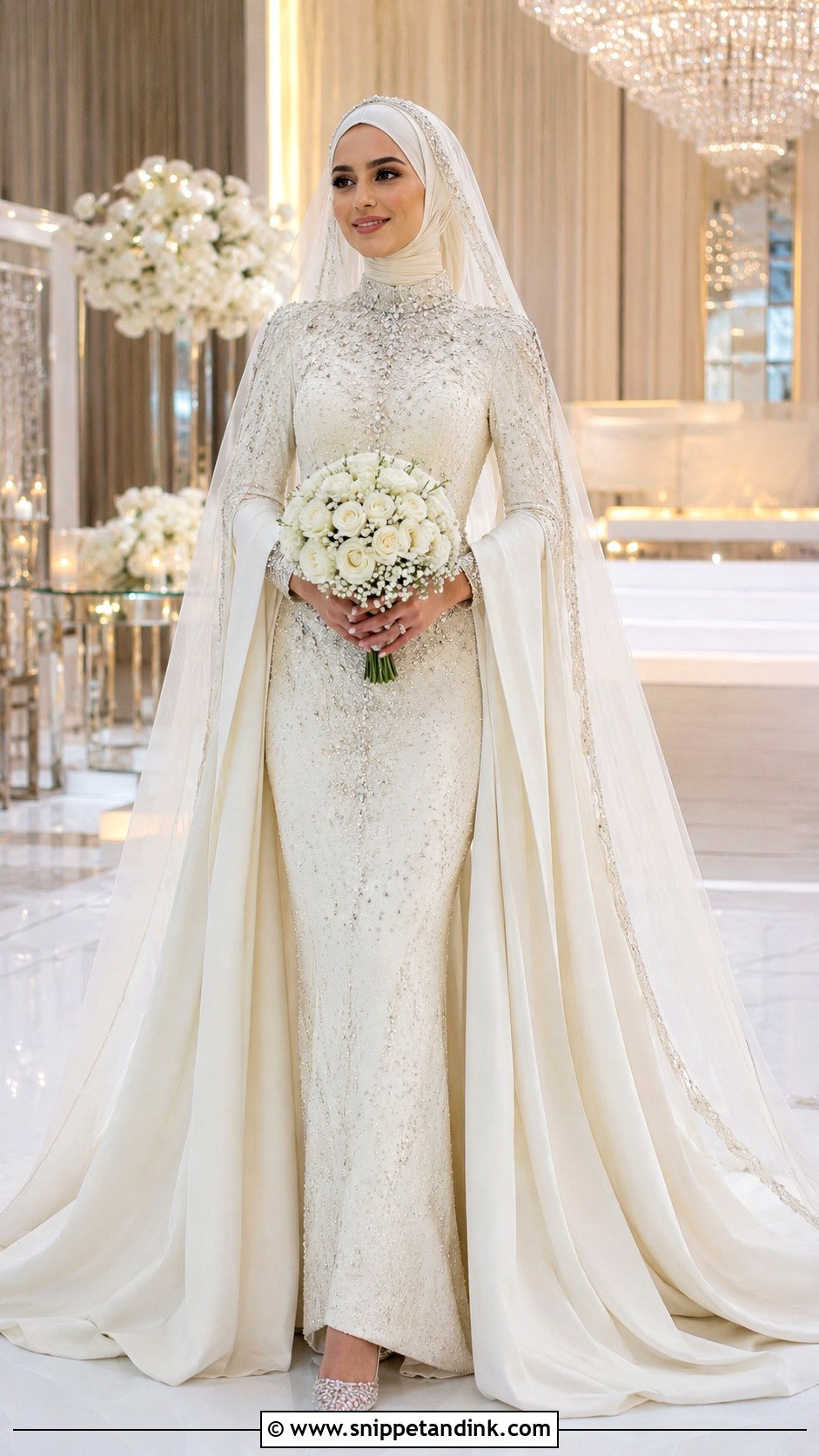 Arab Muslim Wedding Dress - Snippet and Ink - 30 Muslim Wedding Dress Ideas
