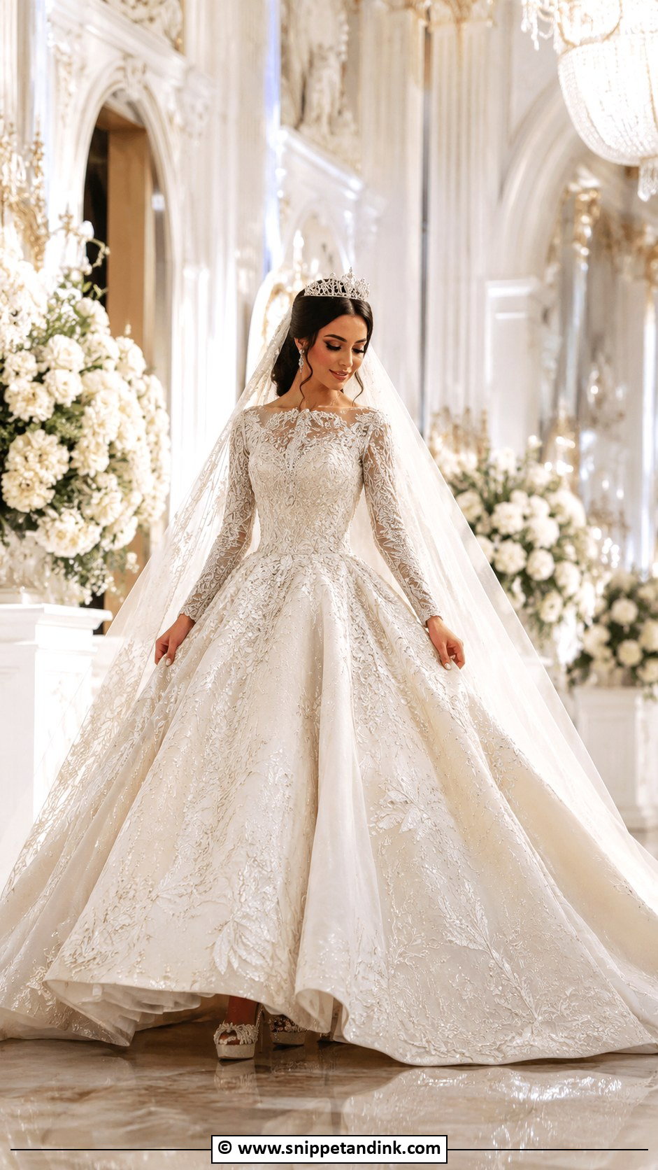 Arab Princess Wedding Dress - Snippet and Ink - 30 Arab Wedding Dress Ideas