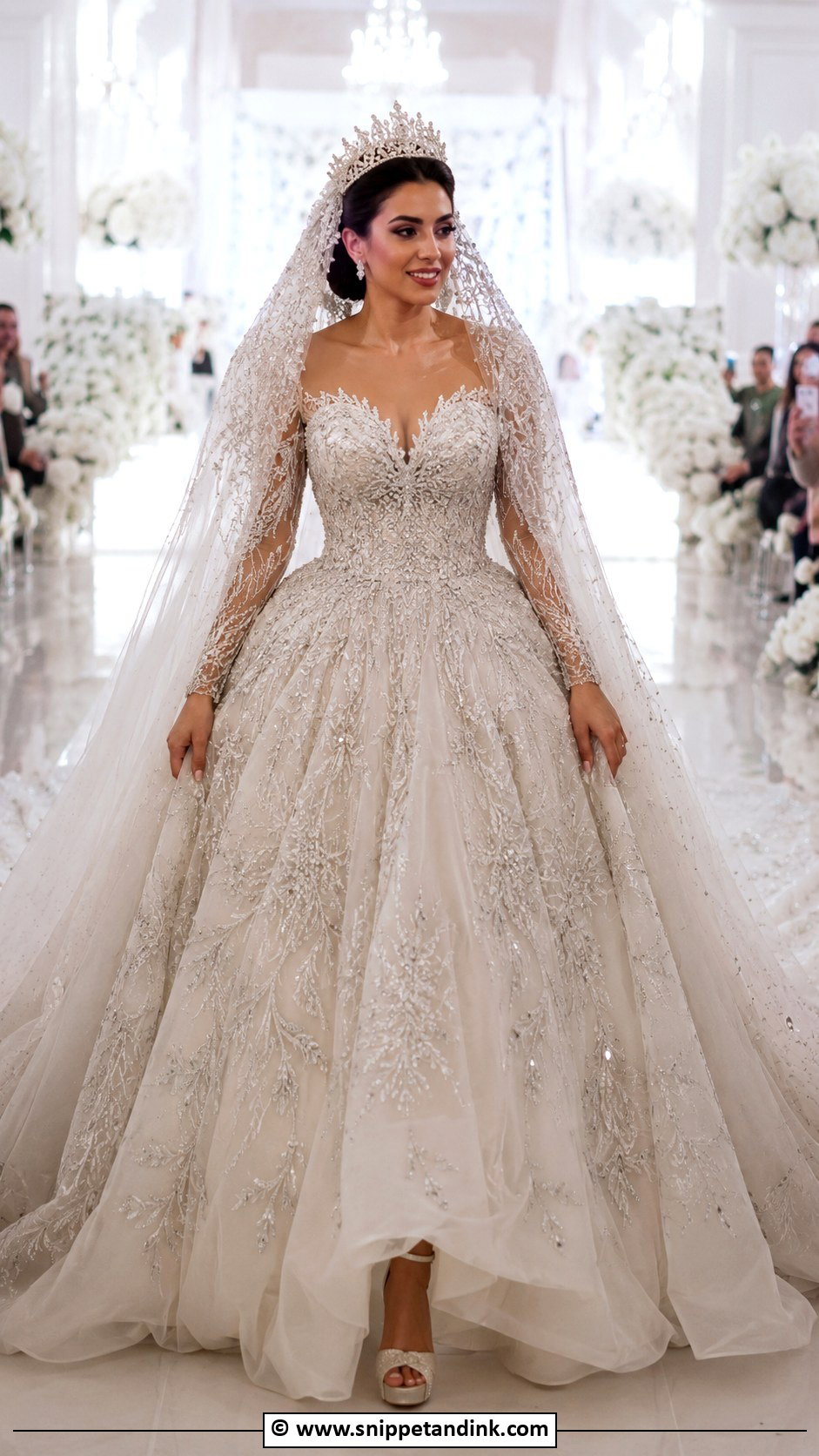 Arab Zaffa Wedding Dress - Snippet and Ink - 30 Arab Wedding Dress Ideas