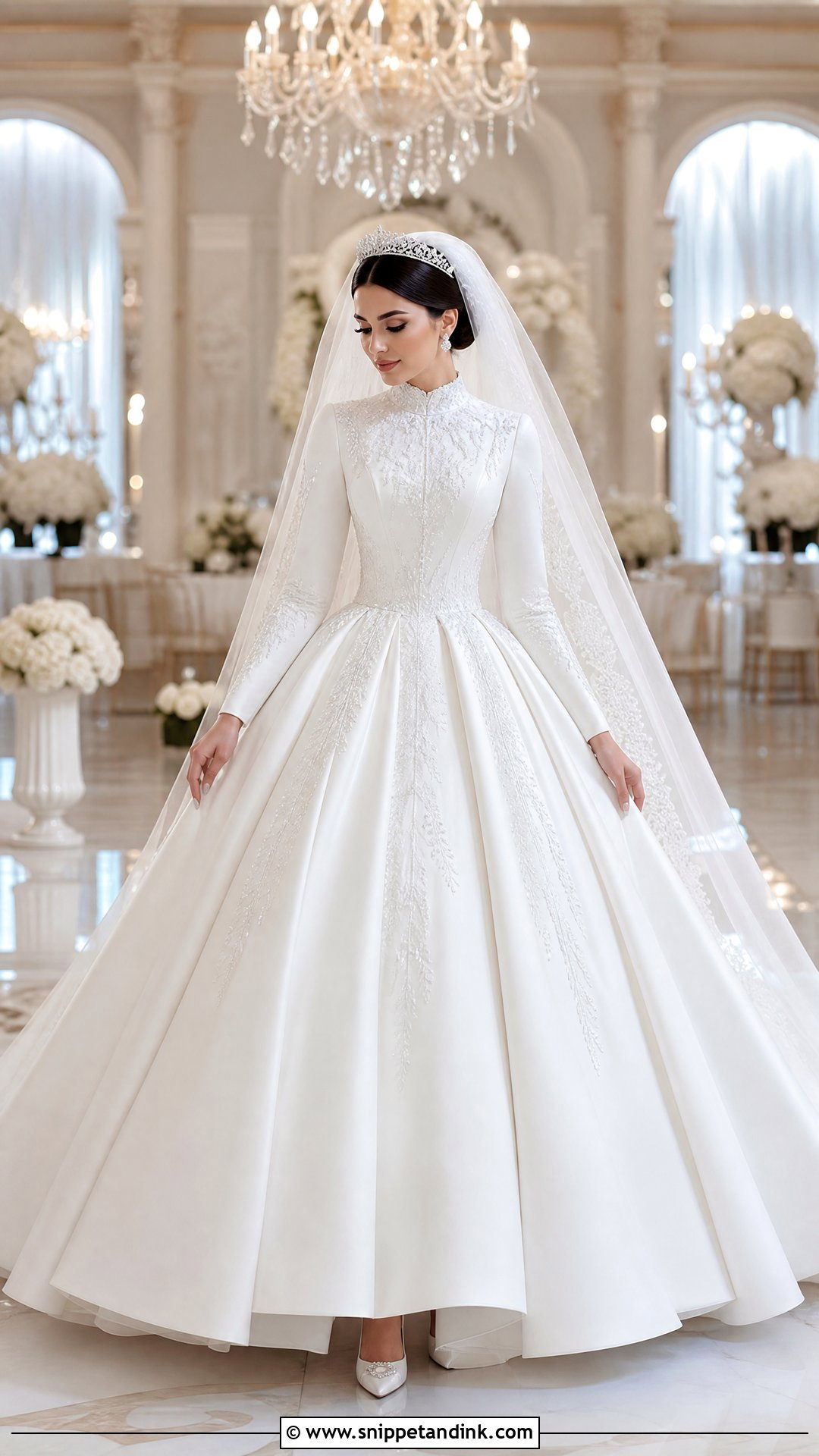 Arabian Ball Gown Wedding Dress - Snippet and Ink - 25 Arabian Wedding Dress Ideas