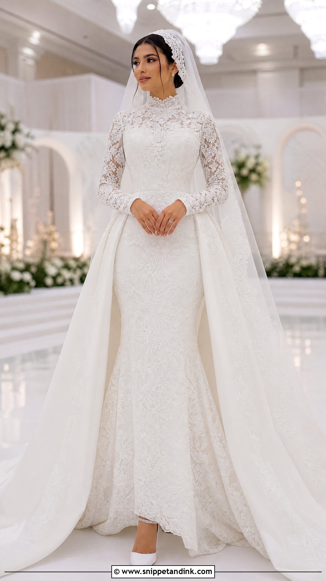 Arabian Mermaid Wedding Dress - Snippet and Ink - 25 Arabian Wedding Dress Ideas