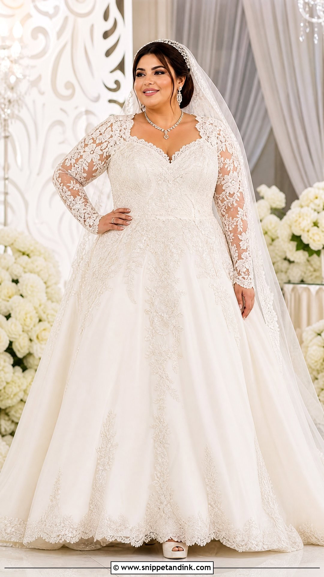 Arabian Plus Size Wedding Dress - Snippet and Ink - 25 Arabian Wedding Dress Ideas