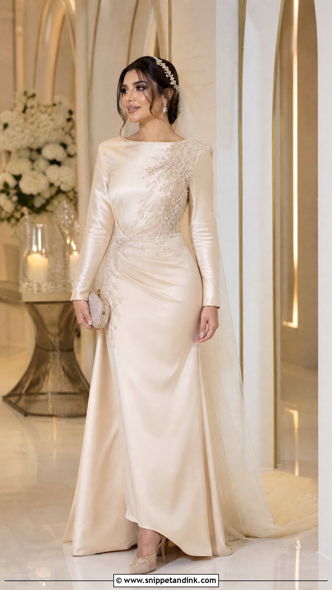 Arabian Reception Wedding Dress - Snippet and Ink - 25 Arabian Wedding Dress Ideas