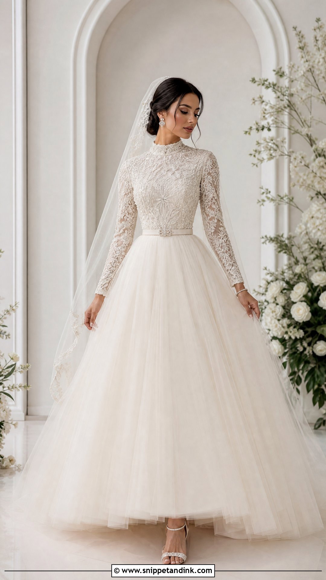 Arabian Two Piece Wedding Dress - Snippet and Ink - 25 Arabian Wedding Dress Ideas