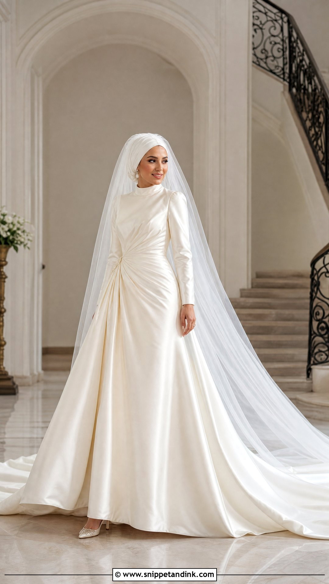 Arabic Wedding Dress With Train - Snippet and Ink - 25 Arabic Wedding Dress Ideas