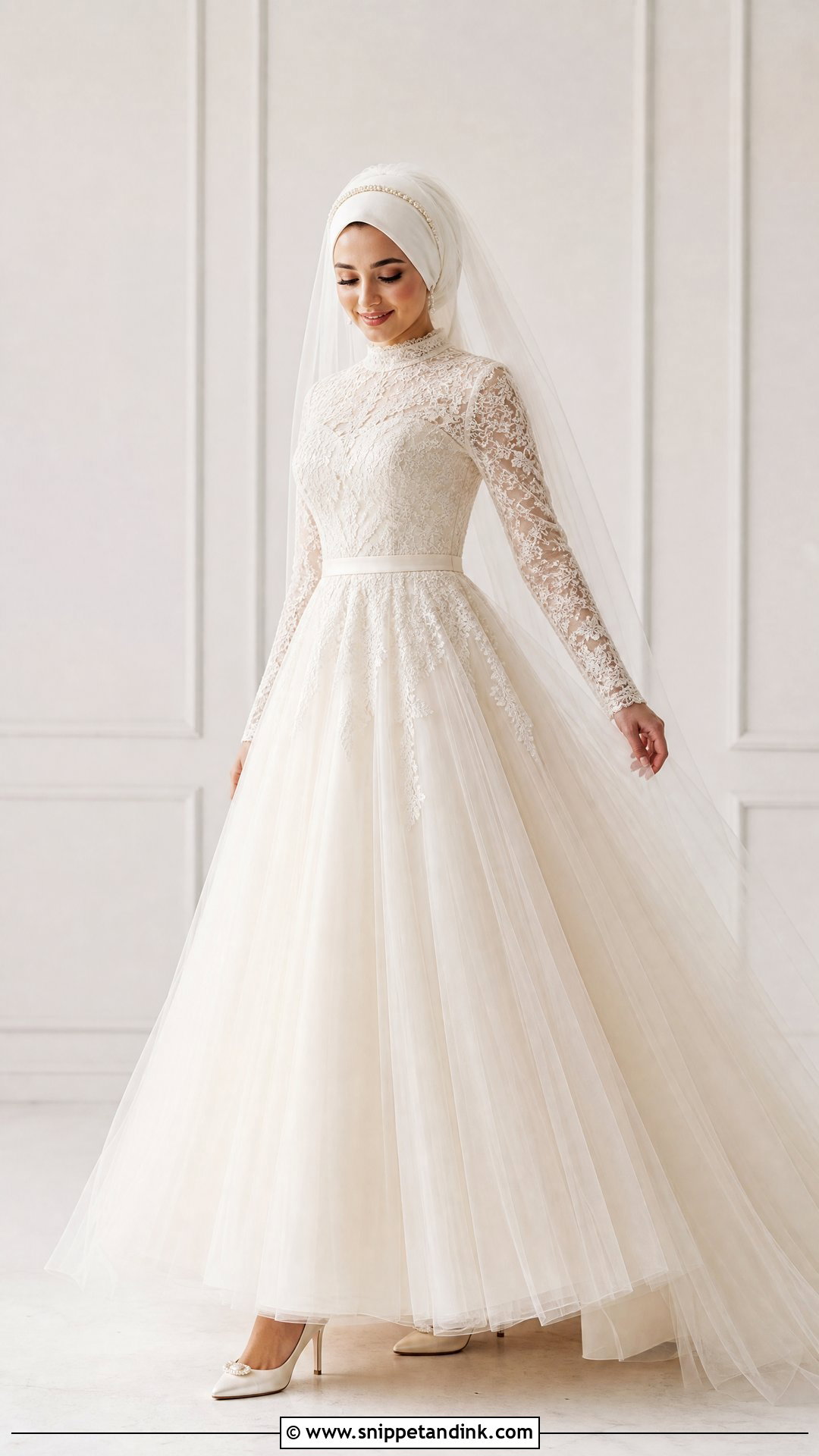 Arabic Wedding Dress With Tulle Skirt - Snippet and Ink - 25 Arabic Wedding Dress Ideas