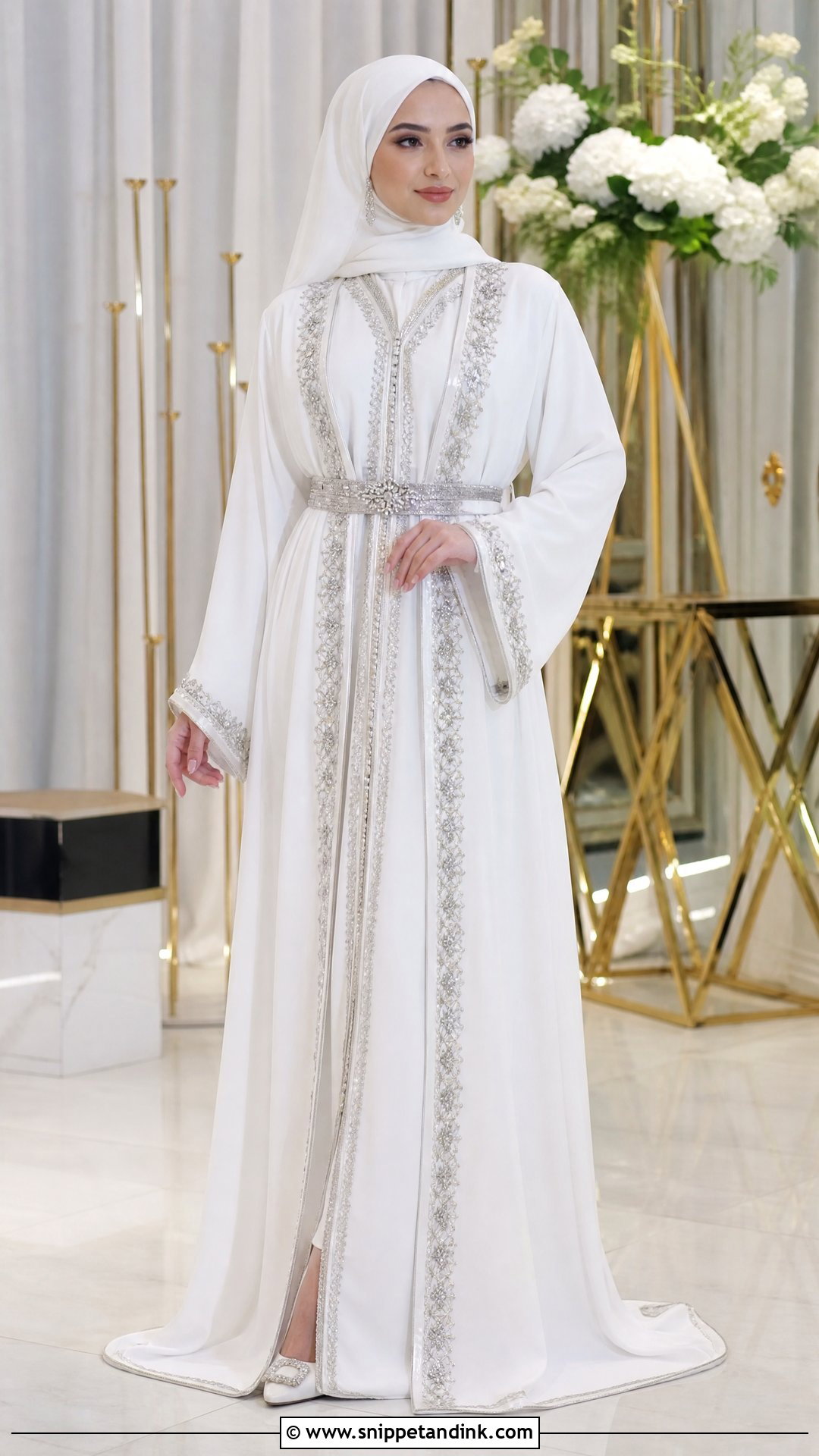 Arabic Wedding Kaftan Dress - Snippet and Ink - 25 Arabic Wedding Dress Ideas