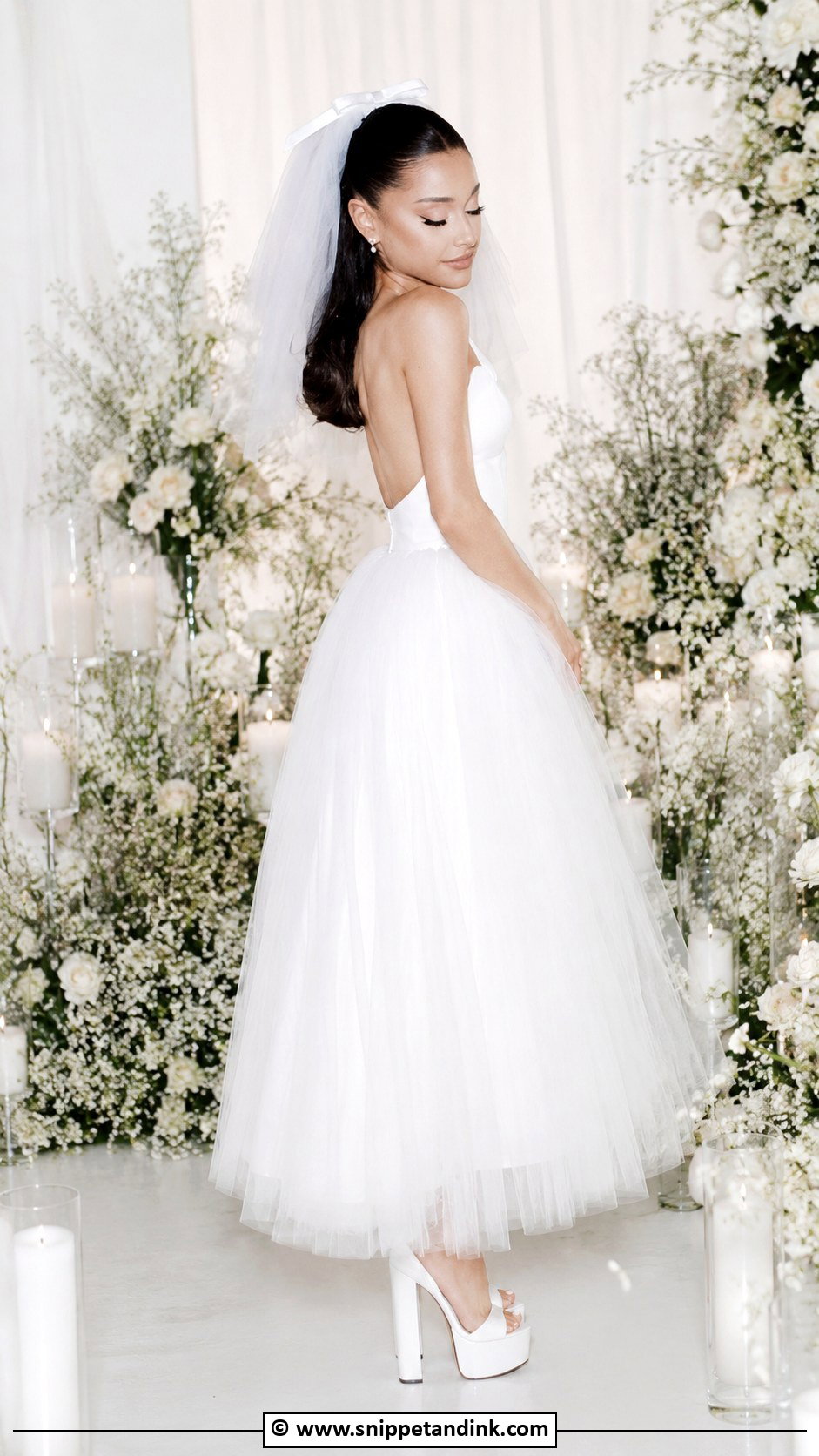 Ariana Grande Tulle Wedding Dress - Snippet and Ink - 25 Ariana Grande Wedding Dress Ideas