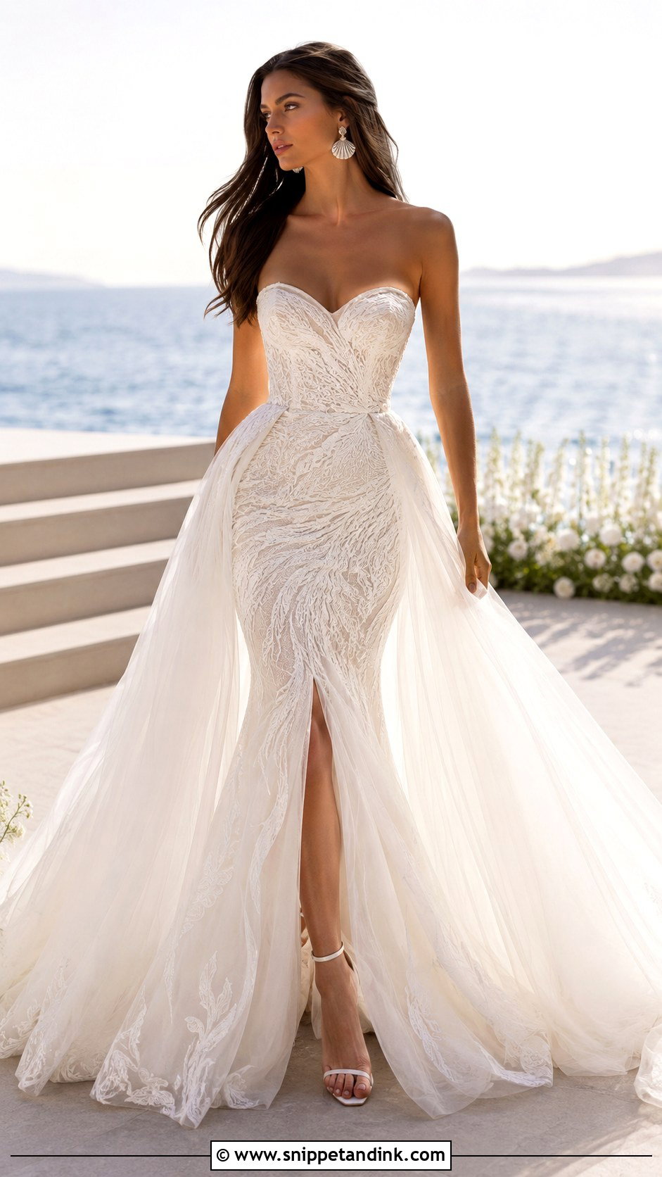 Ariel Wedding Dress - Snippet and Ink - 25 Fairytale Wedding Dress Princesses Ideas