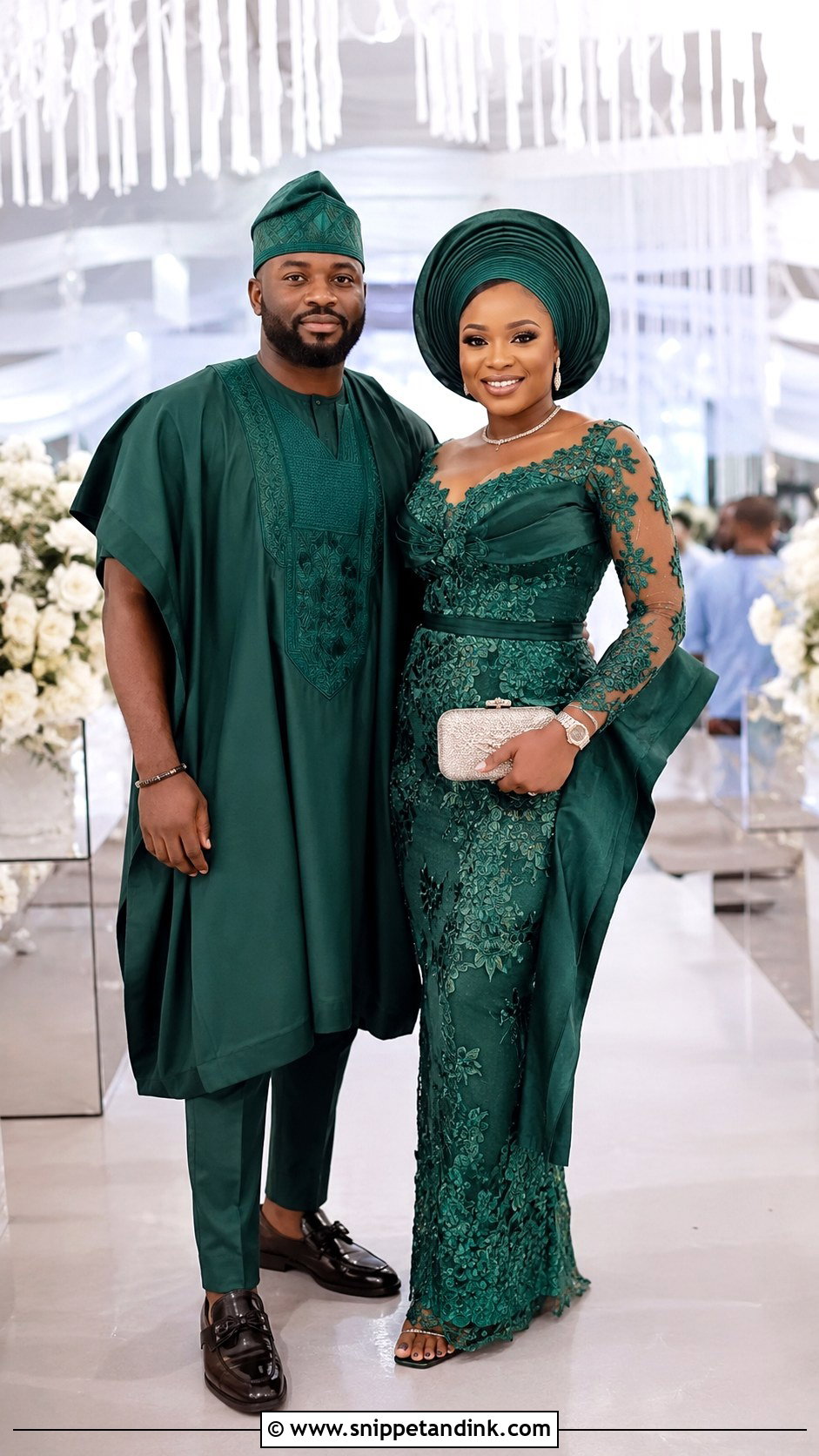 Aso Ebi Traditional Marriage Guest Attire - Snippet and Ink - 25 Traditional Marriage Attires in Nigeria Ideas