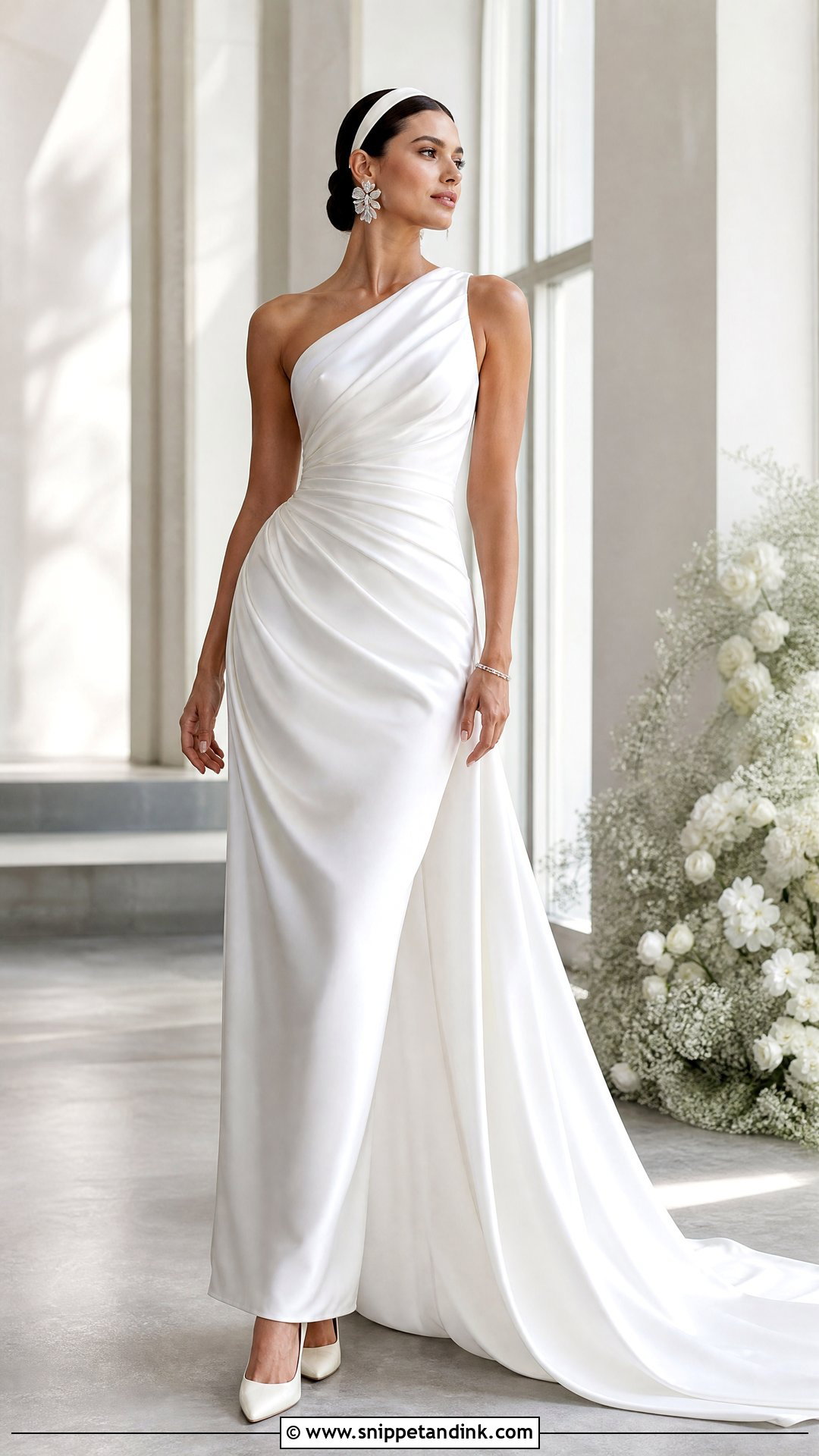 Asymmetric Wedding Dress - Snippet and Ink - 25 High Fashion Wedding Dress Ideas