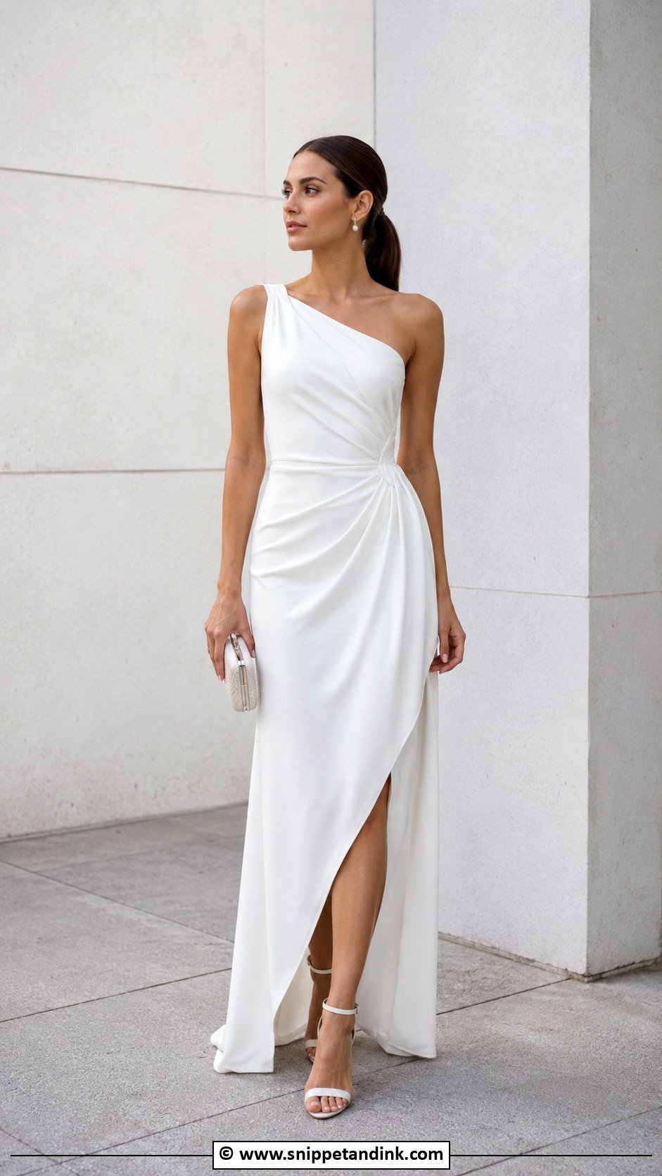 Asymmetrical Ugly Wedding Dress - Snippet and Ink - 30 Ugly Wedding Dress Ideas