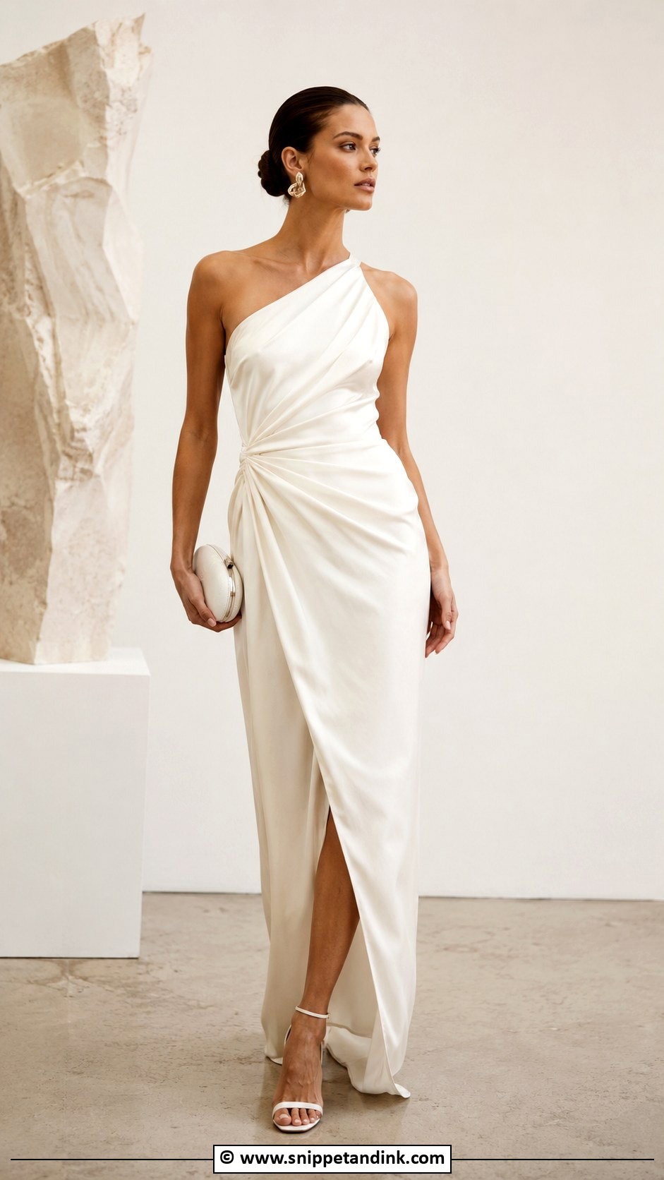 Asymmetrical Wedding Dress - Snippet and Ink - 30 Unconventional Wedding Dress Ideas
