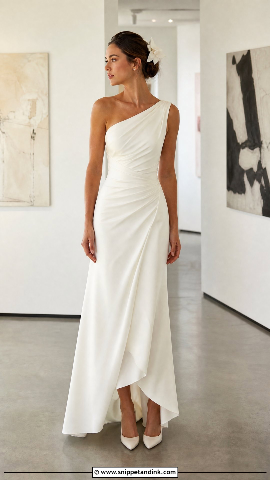 Asymmetrical Wedding Dress - Snippet and Ink - 20 Wedding Dress Pictures Ideas
