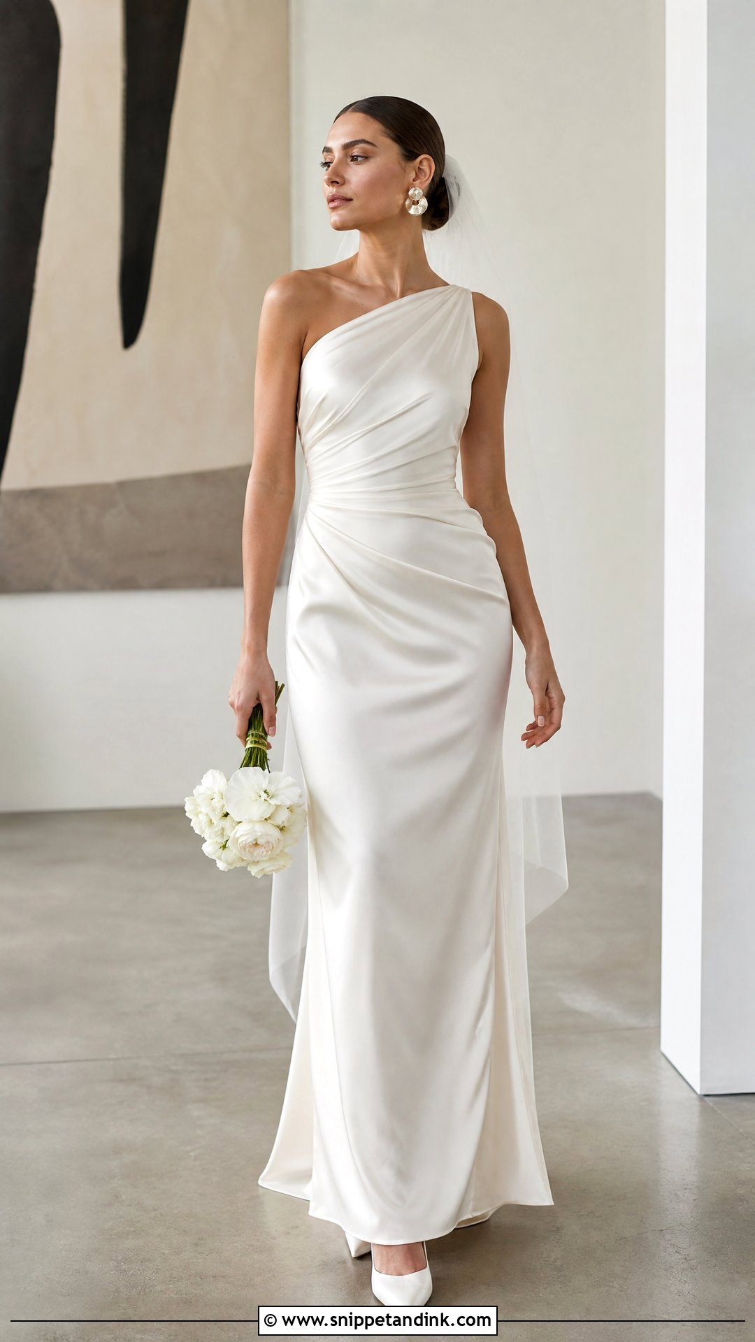 Asymmetrical Wedding Frock - Snippet and Ink - 20 Wedding Frocks the Bride Ideas