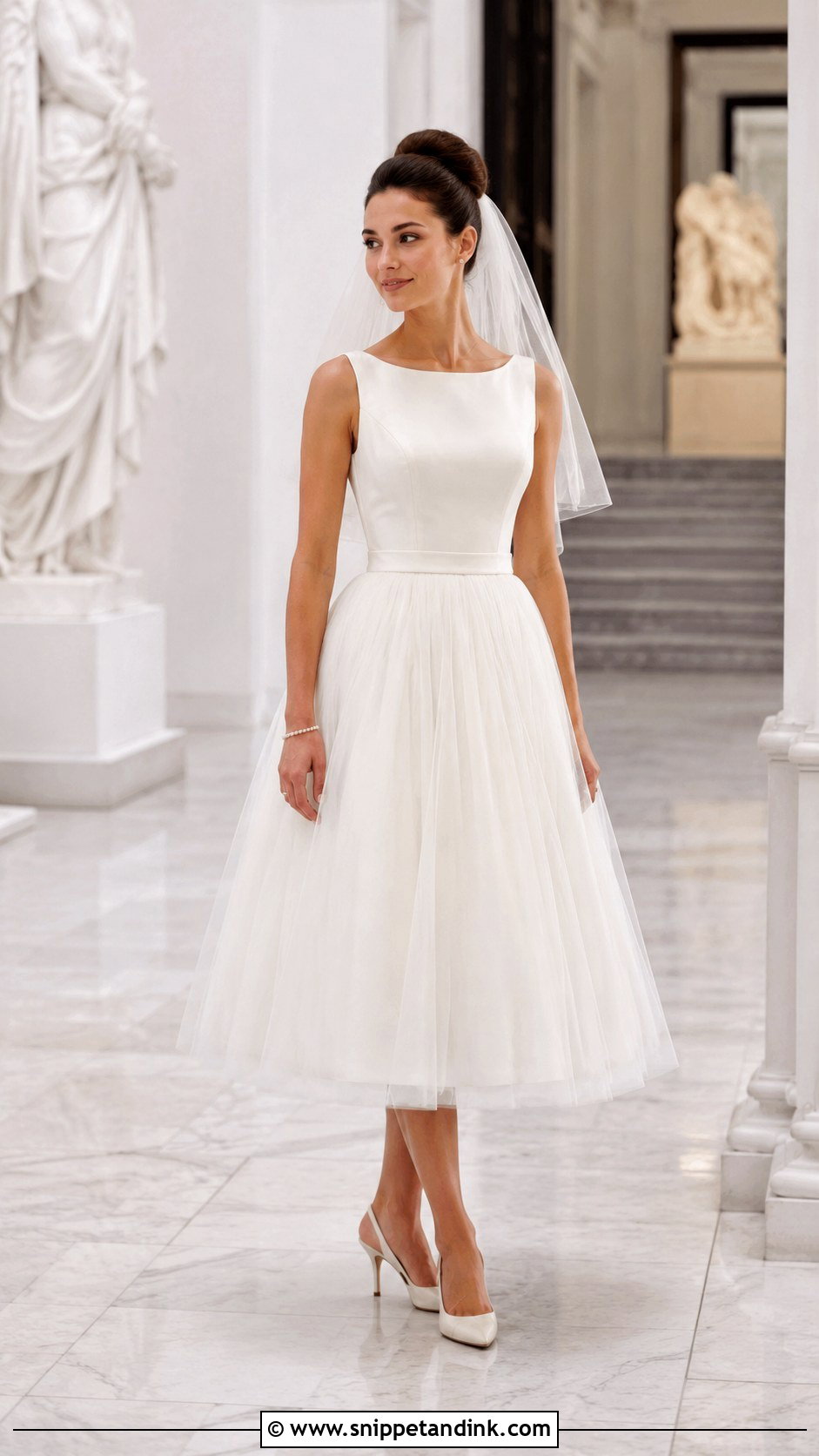 Audrey Hepburn Ballerina Wedding Dress - Snippet and Ink - 20 Audrey Hepburn Wedding Dress Inspiration Ideas