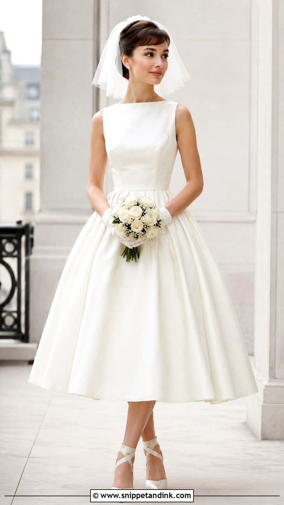 Audrey Hepburn Wedding Dress - Snippet and Ink - 30 Iconic Wedding Dresses