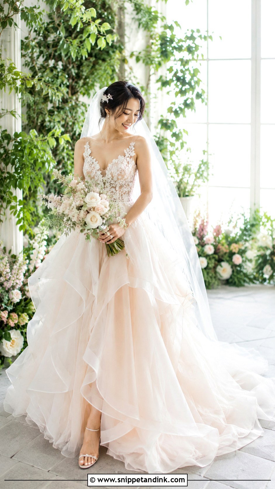 Aurora Organza Wedding Dress - Snippet and Ink - 25 Aurora Wedding Dress Ideas