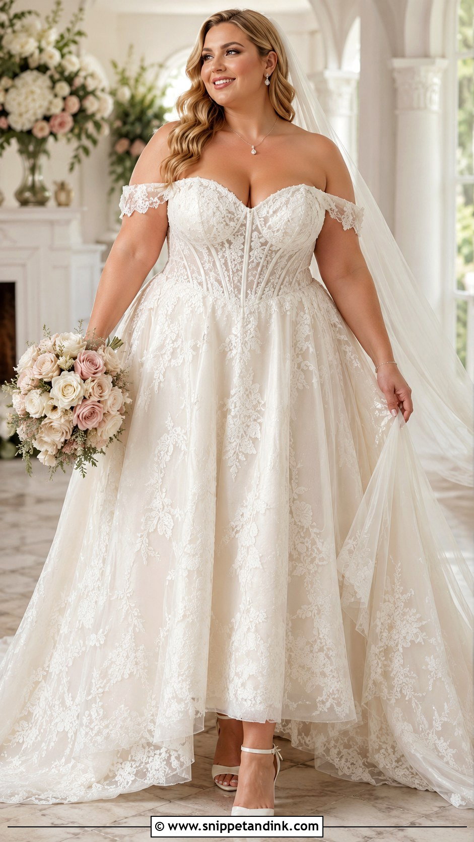 Aurora Plus Size Wedding Dress - Snippet and Ink - 25 Aurora Wedding Dress Ideas