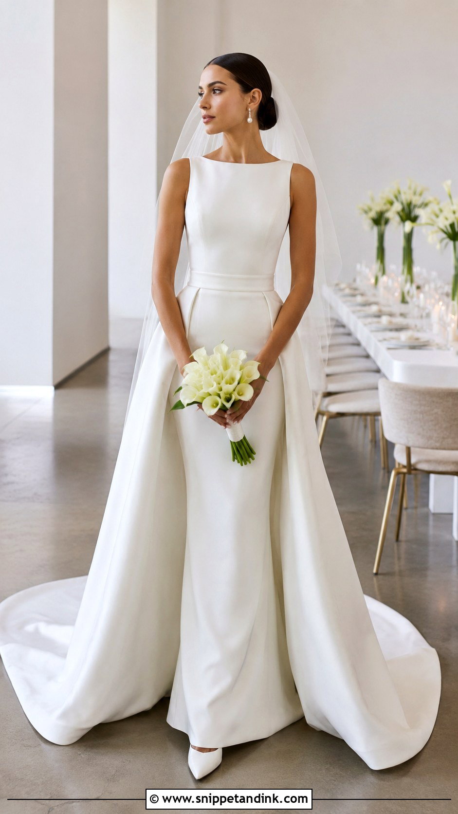 Azazie Maxine Wedding Dress With Detachable Overskirt - Snippet and Ink - 20 Azazie Wedding Dresses