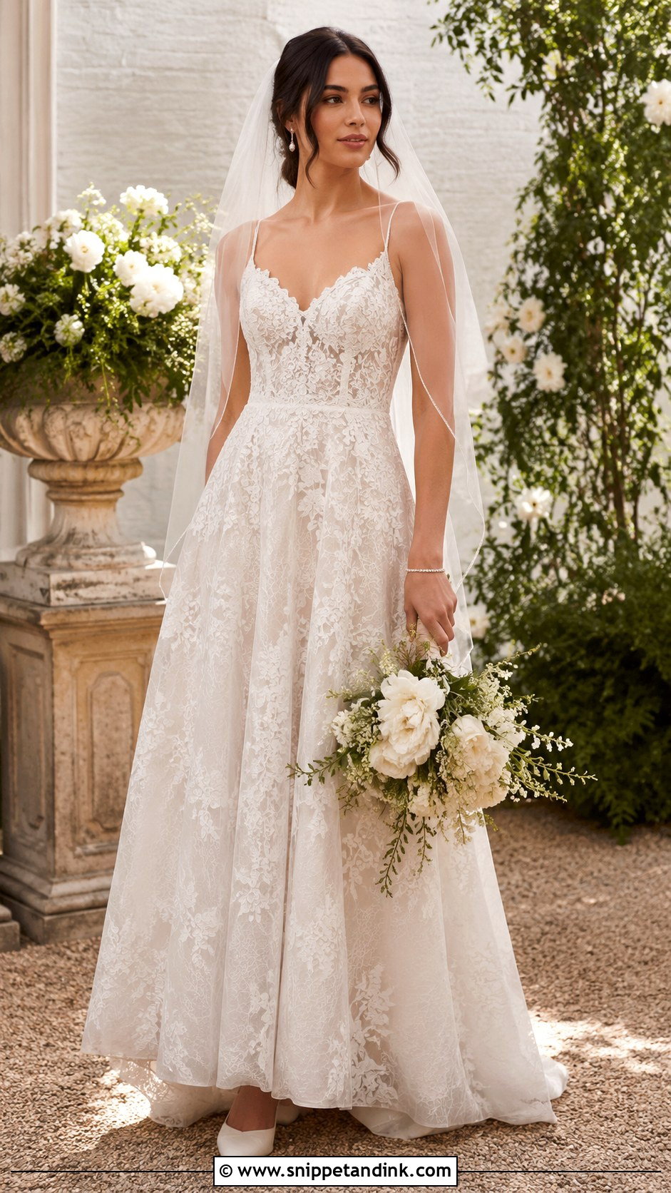 BHLDN Lace Wedding Dress - Snippet and Ink - 20 Bhldn Dress Ideas