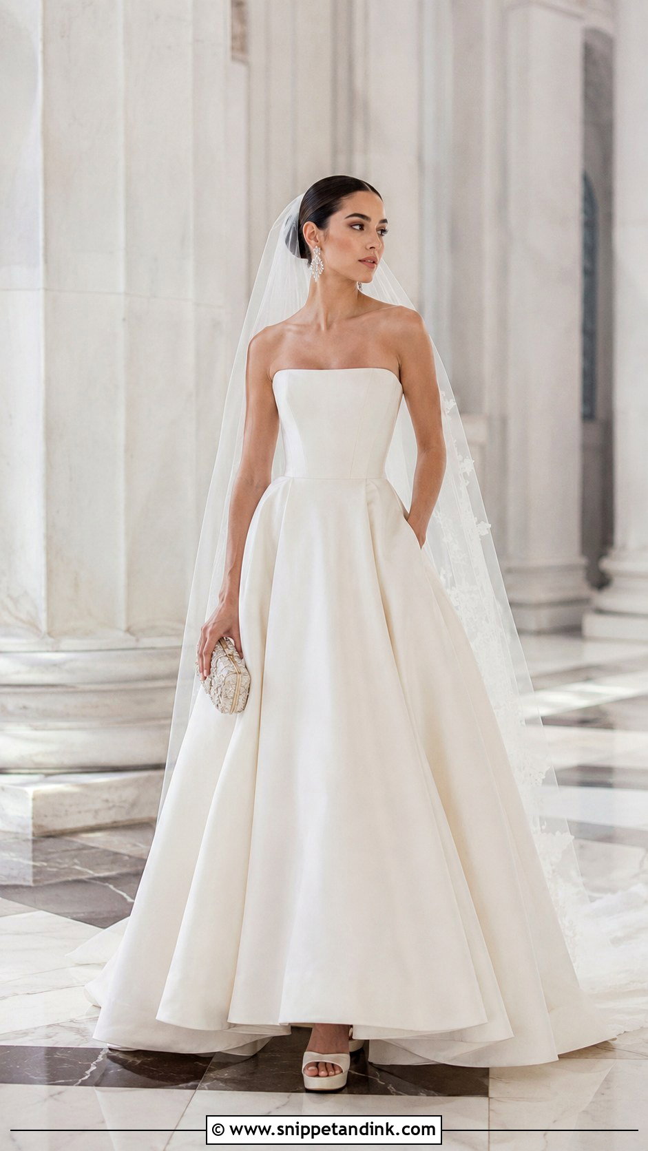 BHLDN Strapless Ball Gown - Snippet and Ink - 20 Bhldn Dress Ideas