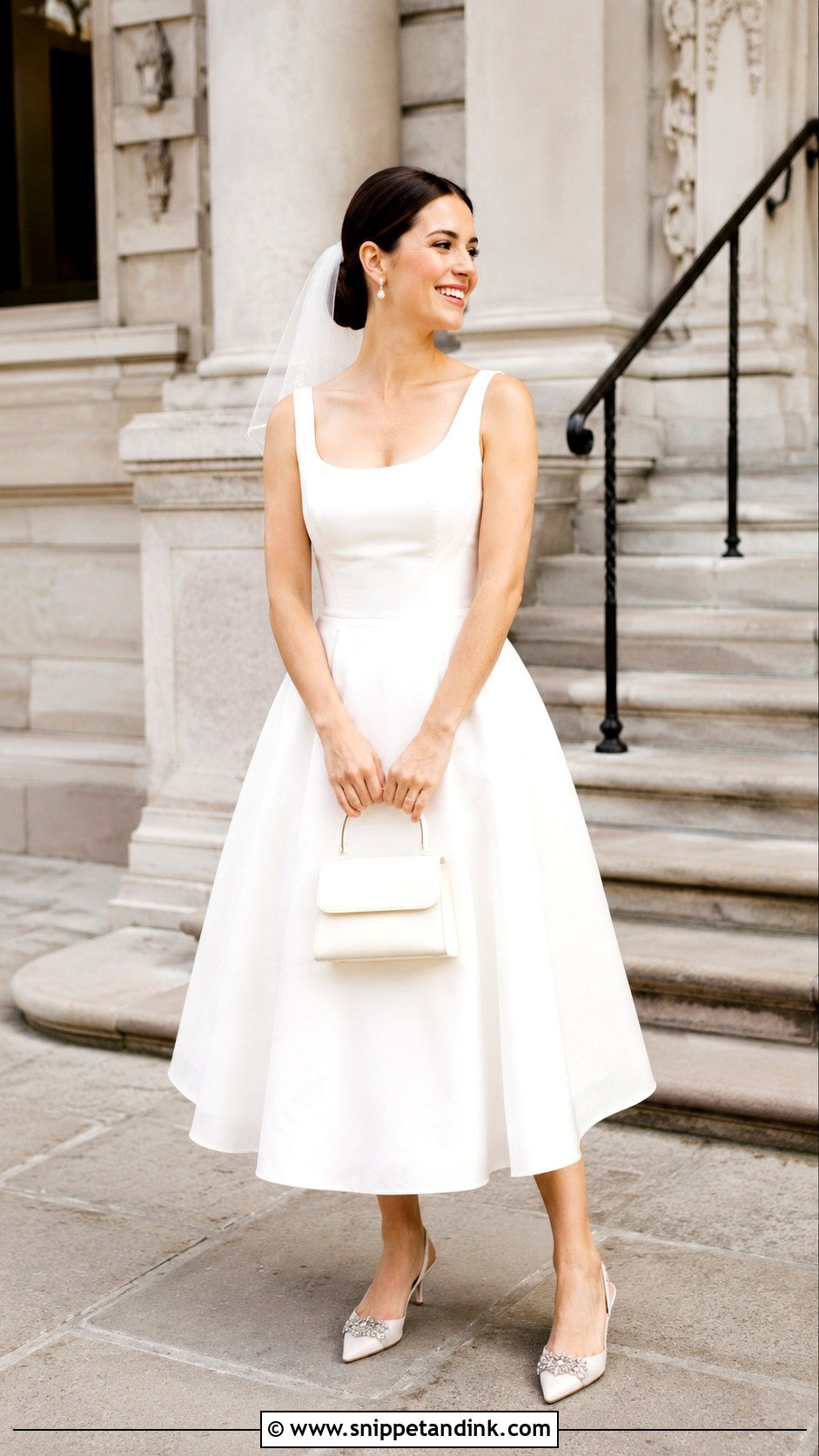BHLDN Tea Length Wedding Dress - Snippet and Ink - 20 Bhldn Dress Ideas