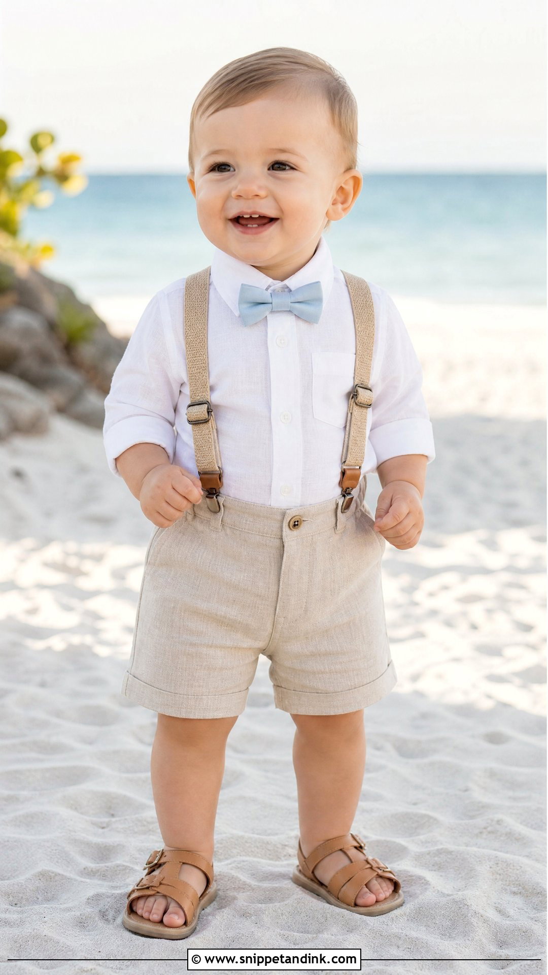Baby Boy Beach Wedding Outfit - Snippet and Ink - 25 Baby Boy Wedding Outfit Ideas
