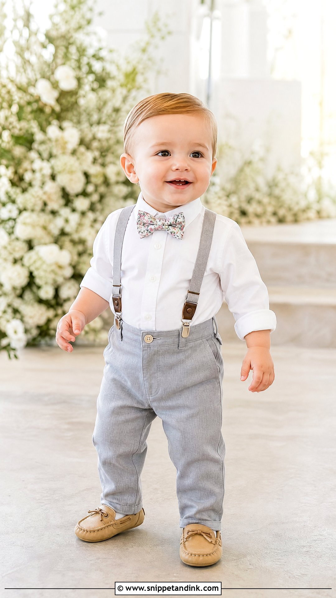 Baby Boy Bow Tie Wedding Outfit - Snippet and Ink - 25 Baby Boy Wedding Outfit Ideas